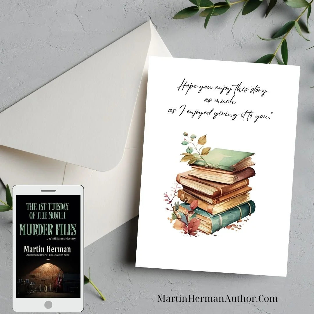 1st Tuesday of the Month Murder Files Audiobook Greeting Card - Generic