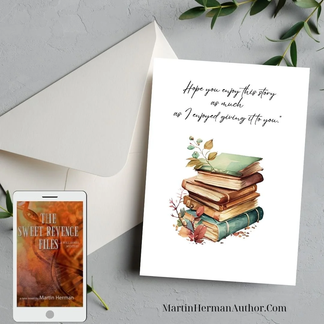 The Sweet Revenge Files Audiobook Greeting Card - Generic