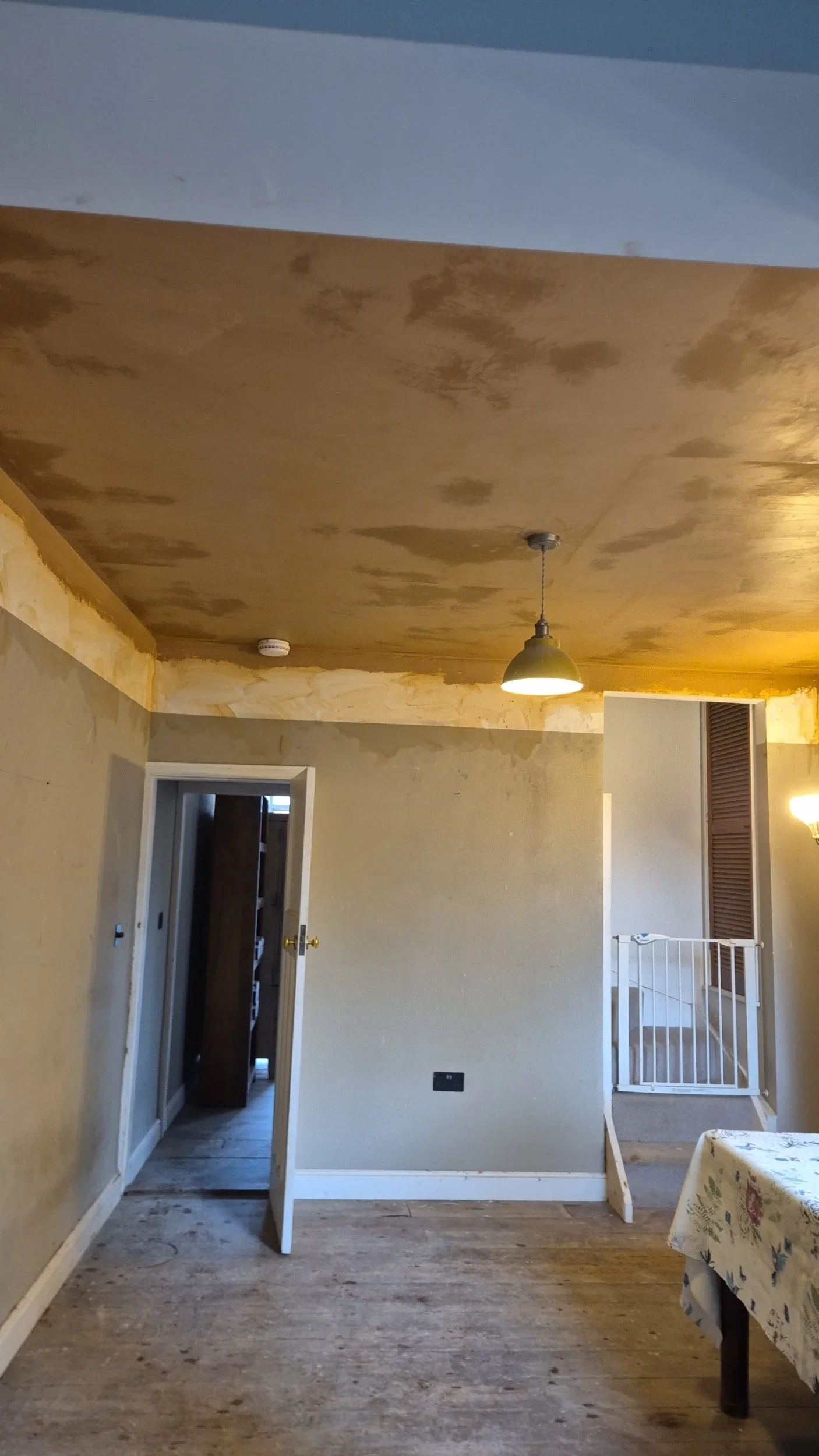 Nelson Street, Norwich, Norfolk. Board and skim 