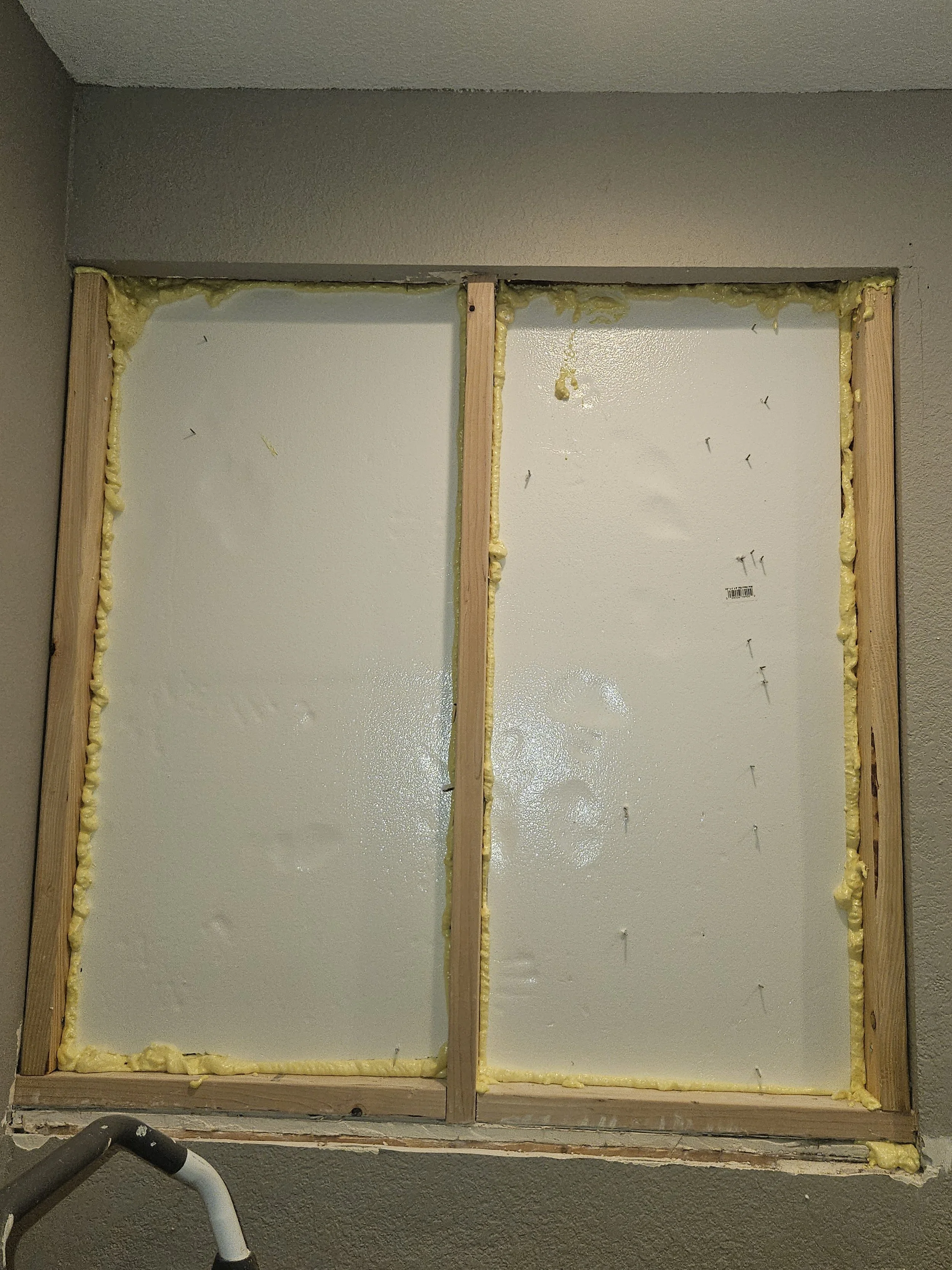 Window Removal to Wall - Before
