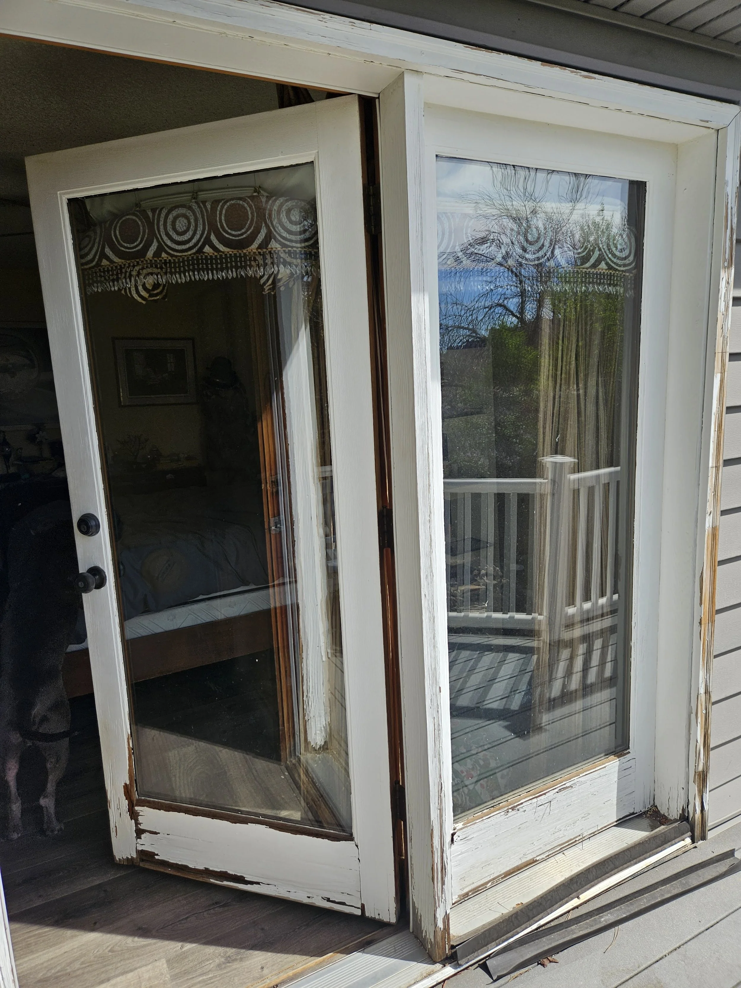 Patio Door Replacement - Before