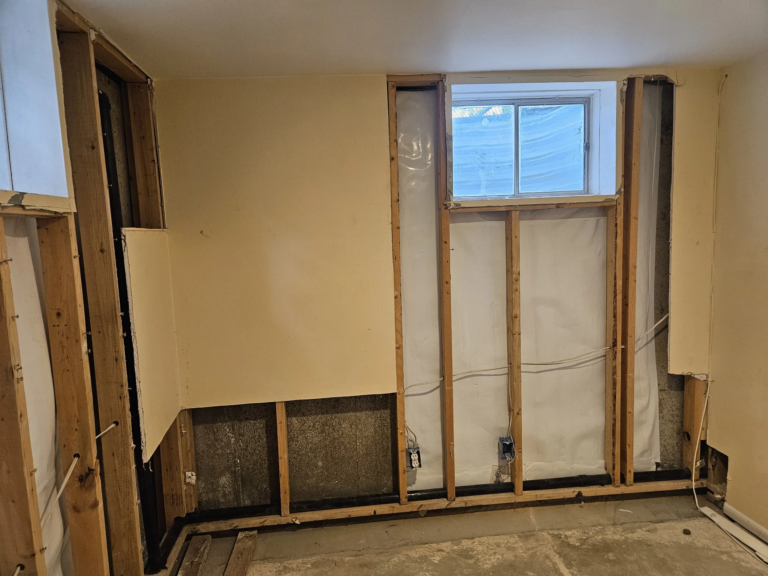Drywall Repair - Before