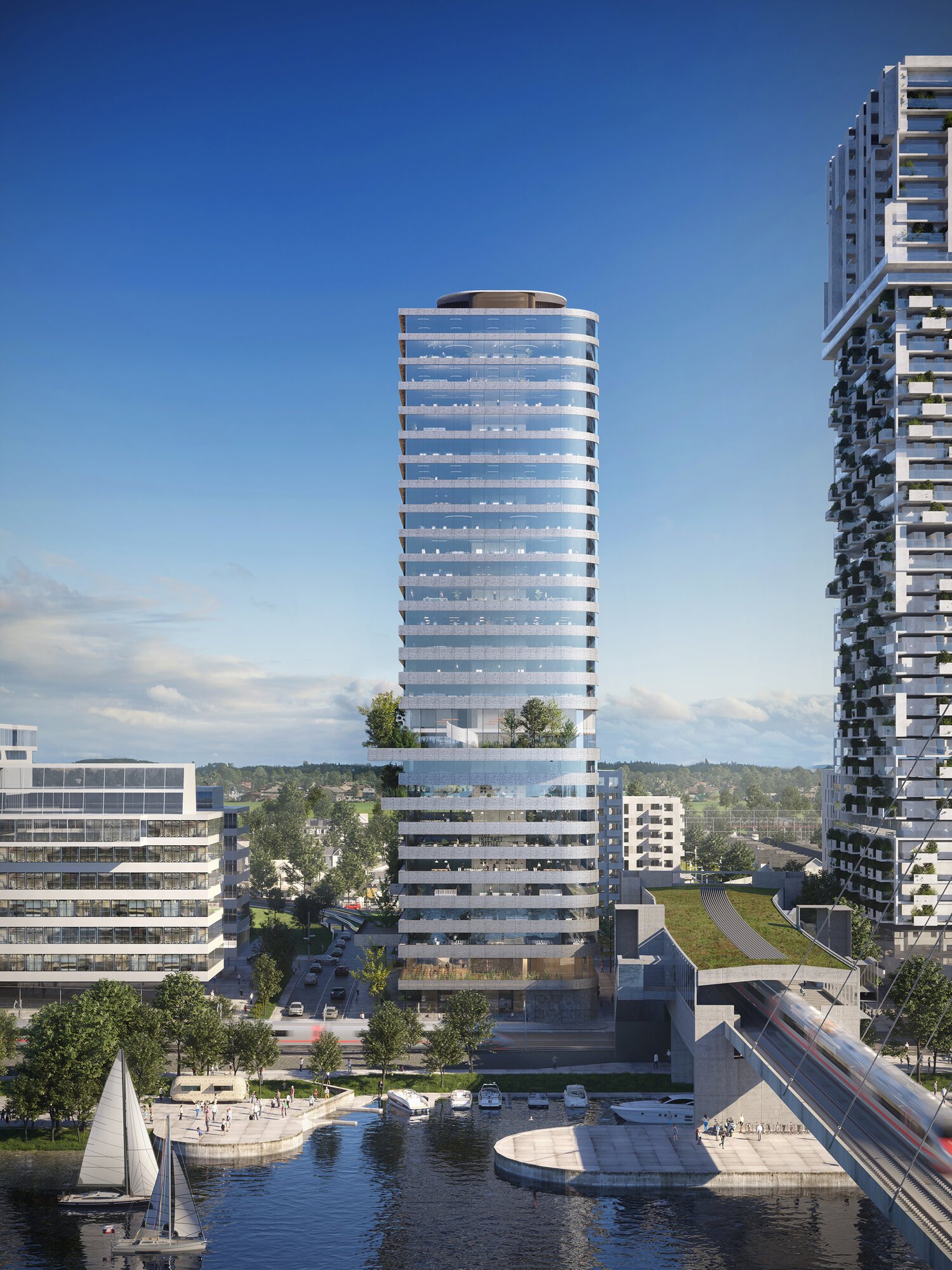 Powerhouse Company - The Donaumarina Tower in Vienna, Austria