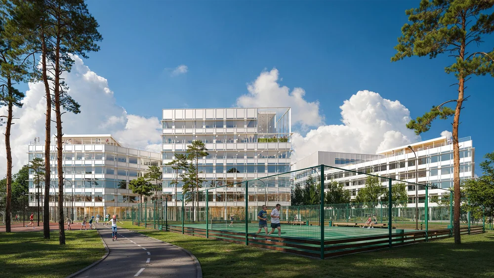 KEY Office — architectural visualization by Bobak Studio