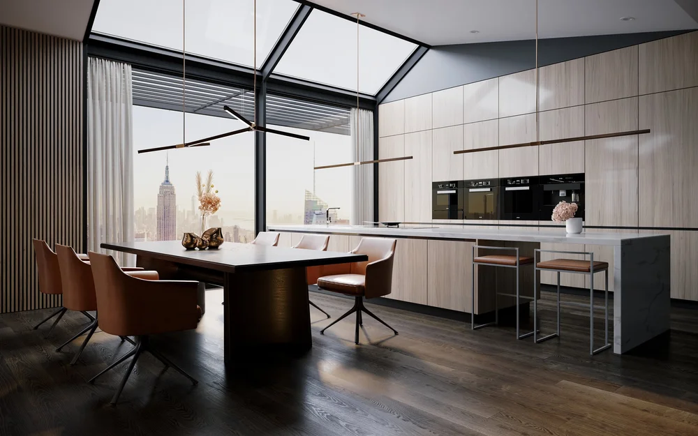 Manhattan Apartment — architectural visualization by Bobak Studio
