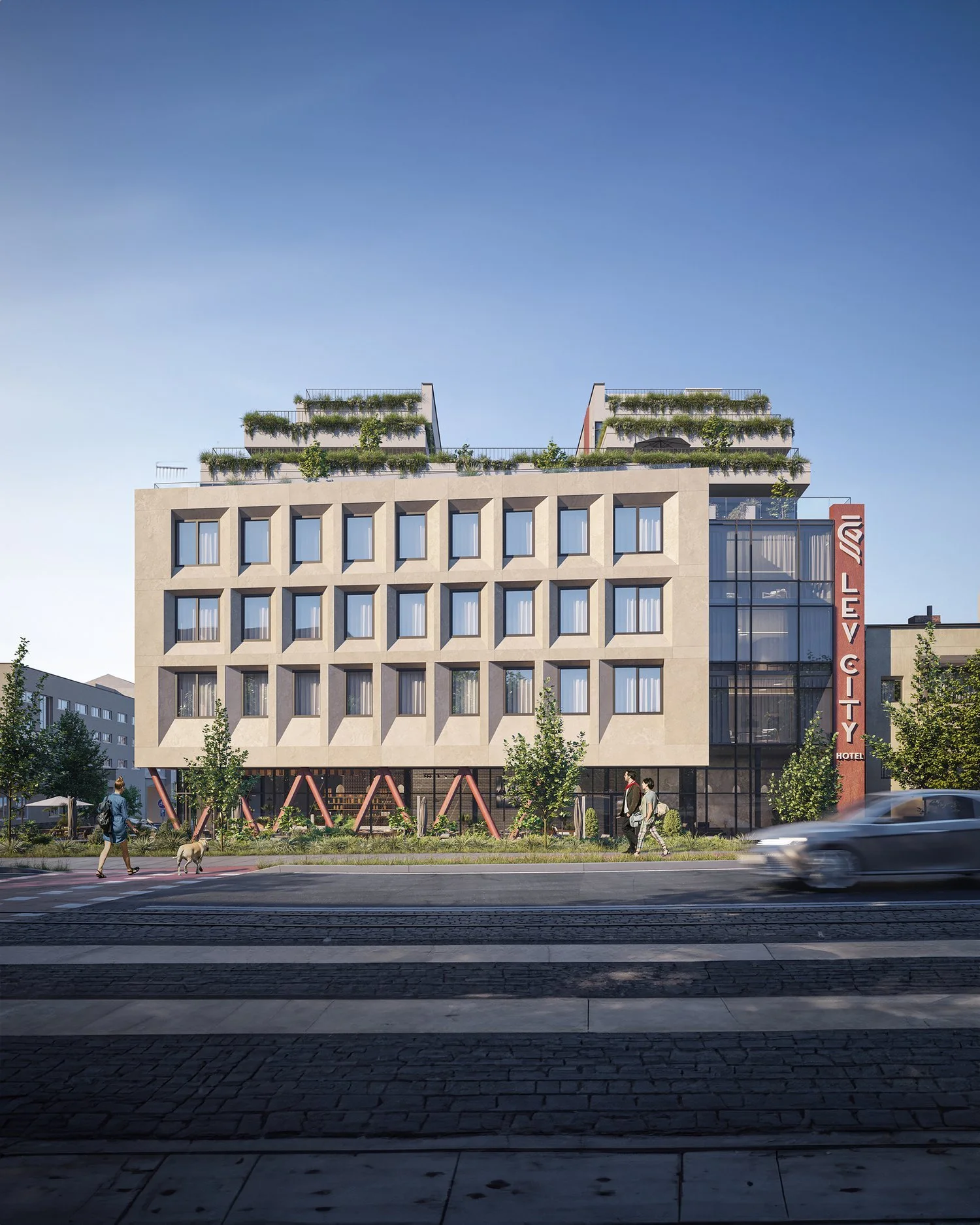 Savytskyy Design + LEV Development - Lev City Hotel in Lviv, Ukraine