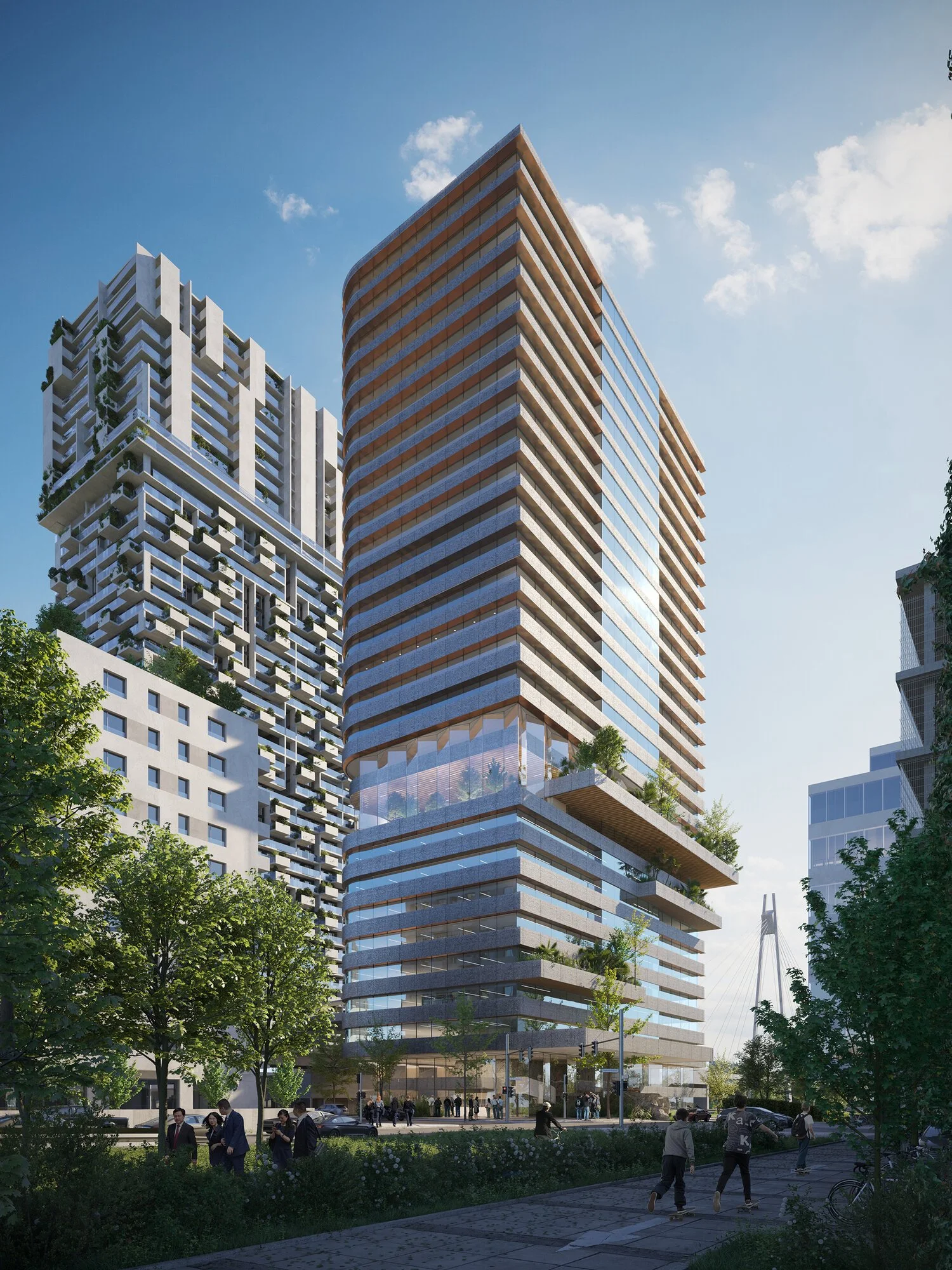 Powerhouse Company - The Donaumarina Tower in Vienna, Austria