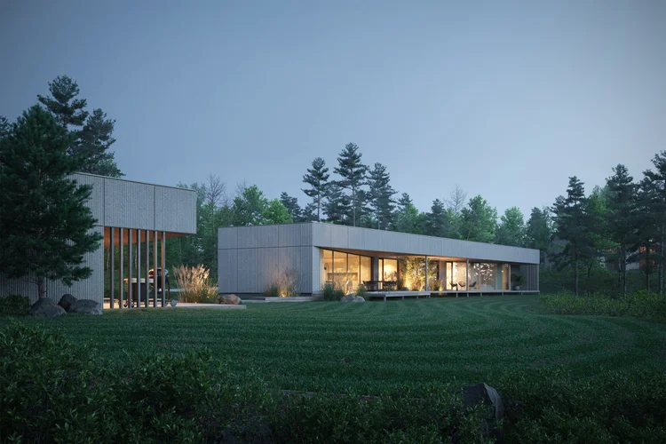 NEBRAU - Modern Living House in Kaunas, Lithuania