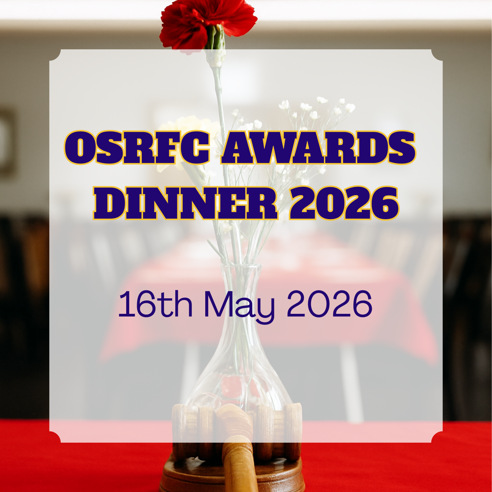 OSRFC Awards Dinner