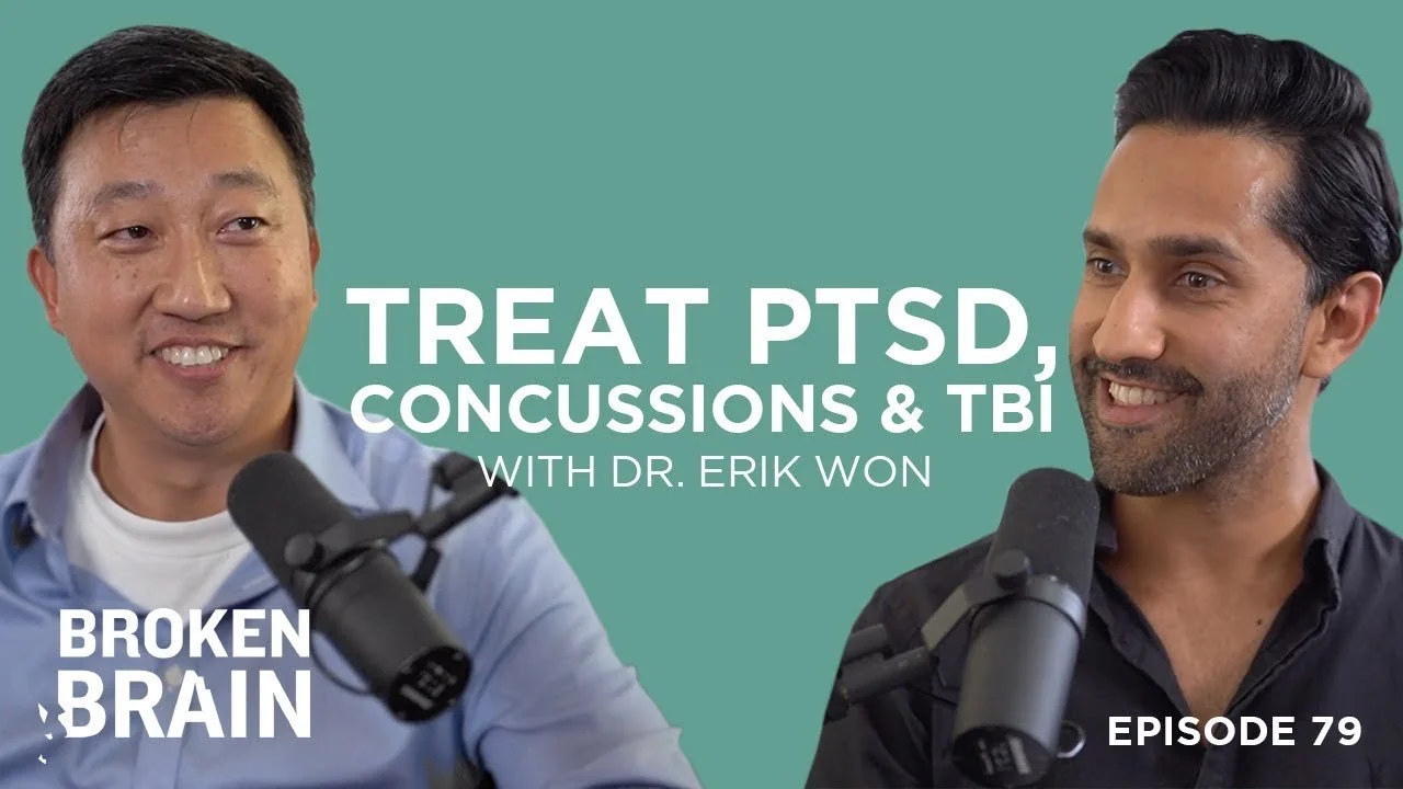 Dr. Won Featured on Dr. Mark Hyman's Broken Brain Podcast with Dhru Purohit