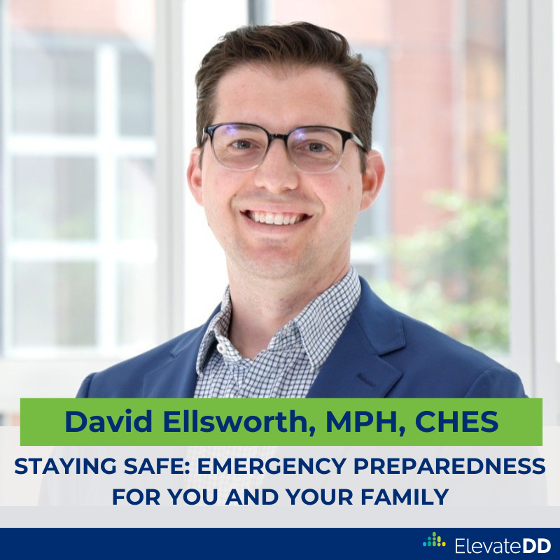 Image is a graphic that includes a photo of David Ellsworth and the title of the blog post