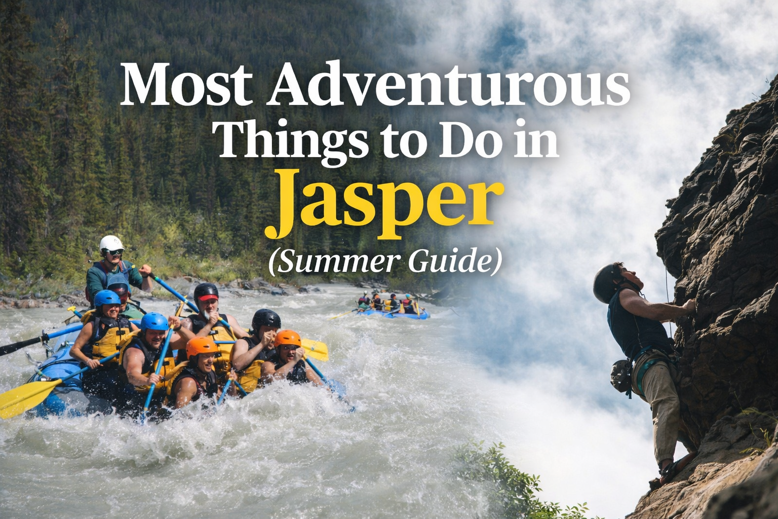 Most Adventurous Things to Do in Jasper This Summer (Ranked Mild to Wild)