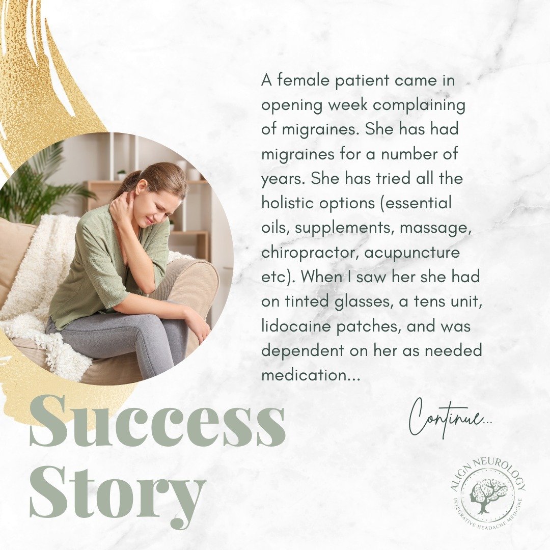 Another success story. Literally the reason Align Neurology exists is because of so many stories like this.

Align is committed to quality care and your success is our success.

Get your life back. Schedule an appointment. You have nothing to lose an