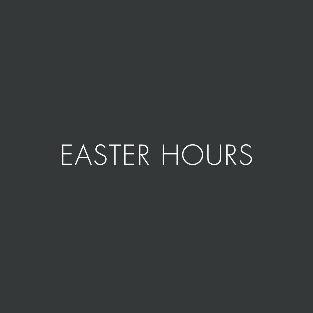 Hop into Easter with us! 

Please note our special holiday hours:
🕗 Friday 29 March: Closed
🕗 Saturday 30 March: Open - Normal Hours (excluding Britomart OFF &amp; ON which is closed)
🕗 Sunday 31 March: Closed
🕗 Monday 1 April: Closed
🕗 Tuesday 