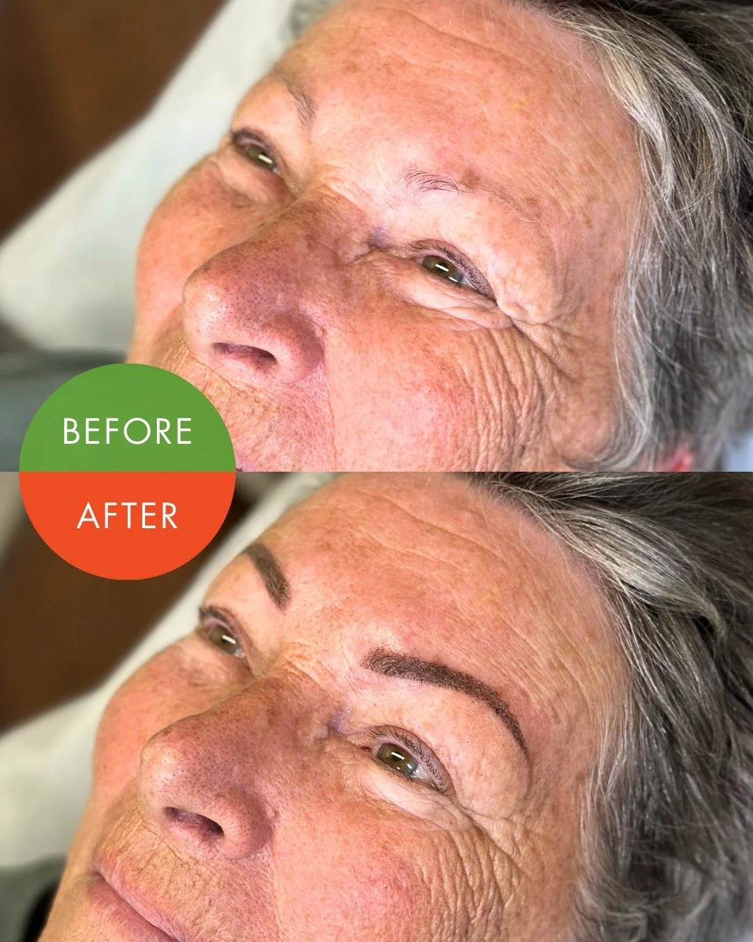 Why choose powder brows?

Powder brows achieve a soft, filled-in brow look, similar to the appearance of makeup powder, which can be particularly beneficial for those with sparse or thin eyebrows or for those looking for a more defined shape.

Powder