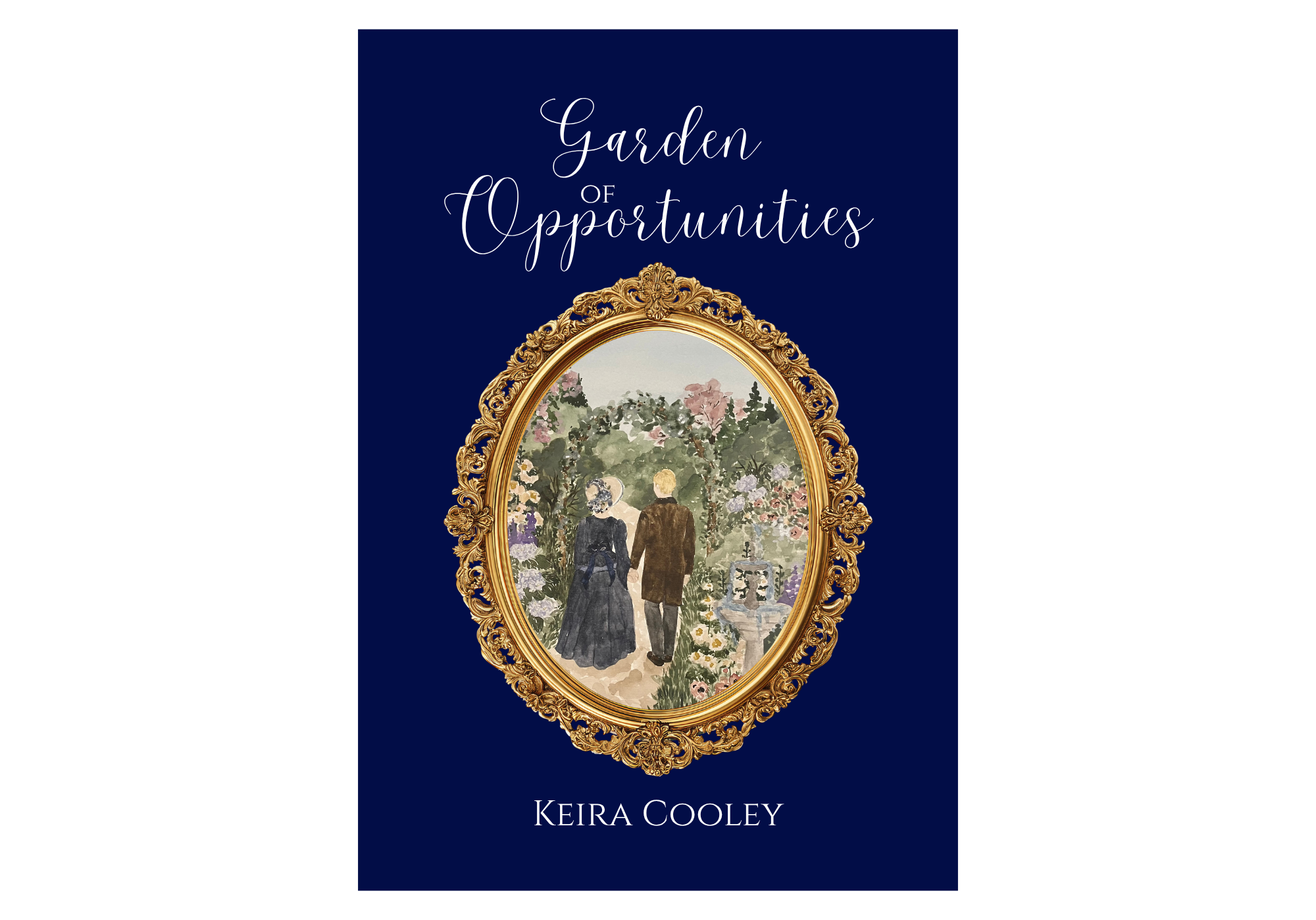 Garden of Opportunities book cover by Keira Cooley — clean Victorian Christian romance