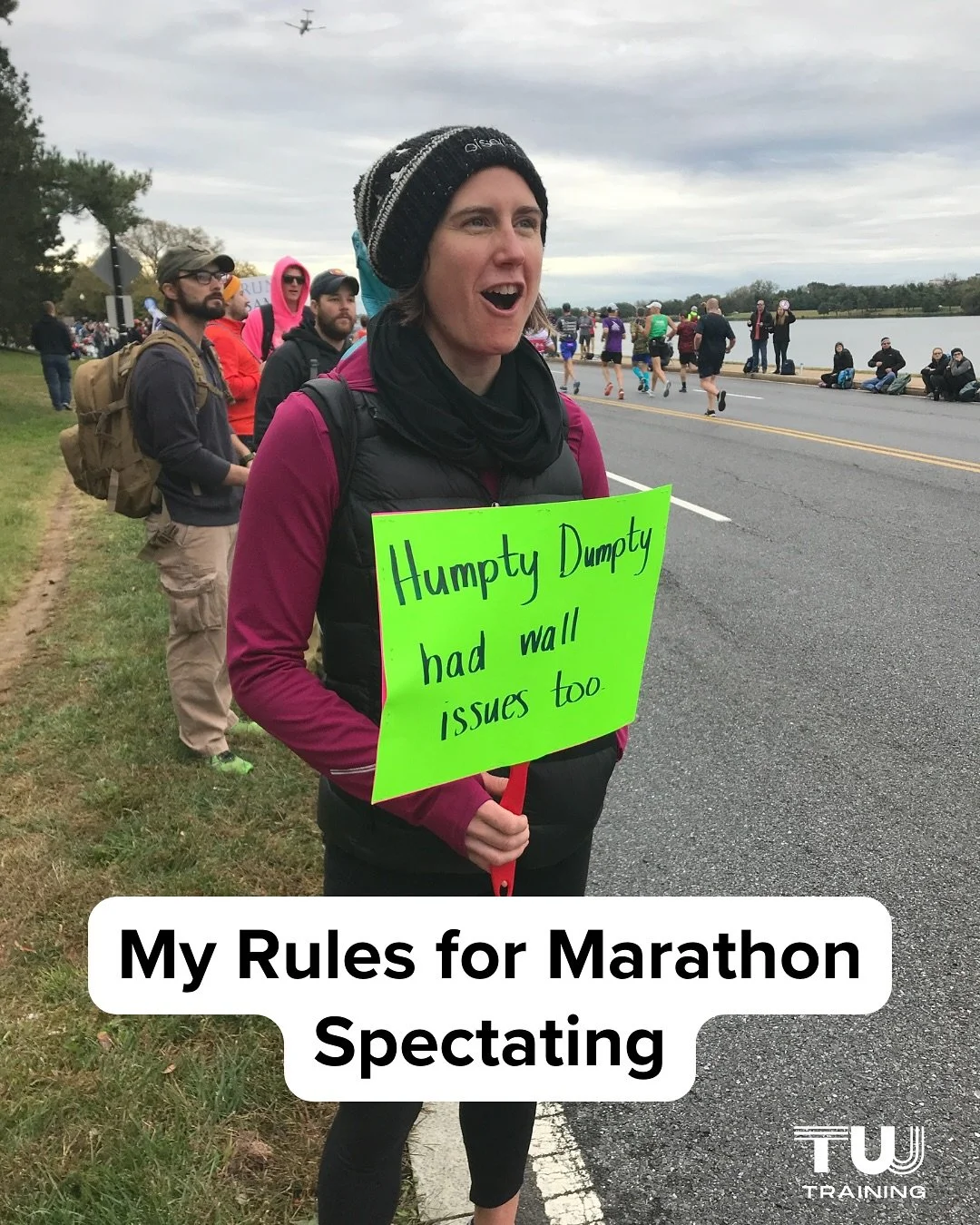 📌 Go ahead and save this now if you&rsquo;re going to be spectating at a race this fall OR share with your family + friends who are coming to see YOU race! 👟

I love spectating almost as much as I love racing, especially when I have a bunch of frie