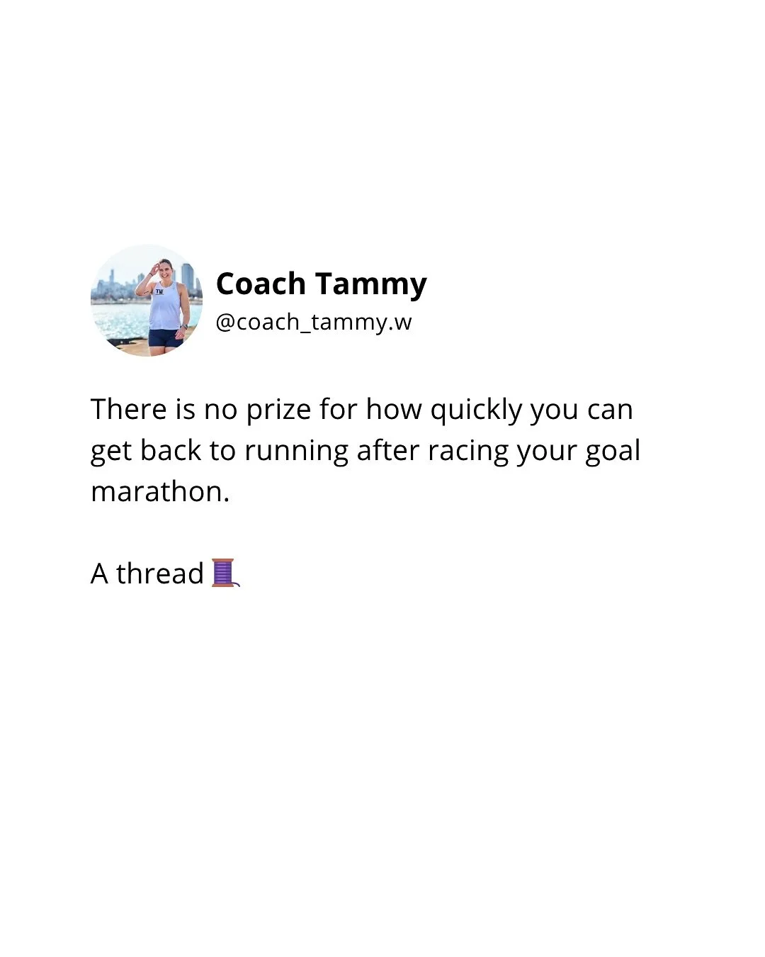 If you don&rsquo;t take recovery seriously after running your goal race, you might be forced to take time off down the road.

Even if your race didn&rsquo;t go as planned, you still need to recover from it. The longer the race, the longer the recover