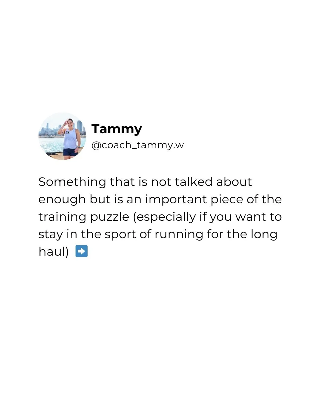 We really need to talk more about this part of training and running 🚨

Unfortunately, the grind culture doesn&rsquo;t want us to talk about it&hellip;and because we don&rsquo;t, I&rsquo;m seeing so many runners are getting burnt out.

As a coach who