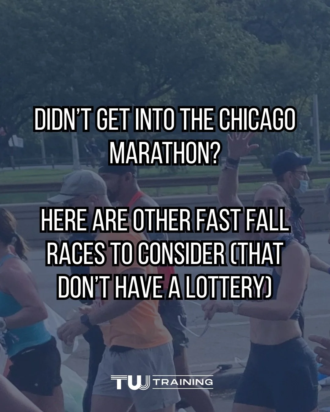 Just because you didn&rsquo;t get into Berlin or Chicago doesn&rsquo;t mean you can&rsquo;t run a great fall marathon in 2026! 🗣️

I&rsquo;ve run 5 of the Marathon Majors and while fun, I think the medium sized races allow you to focus more on the r
