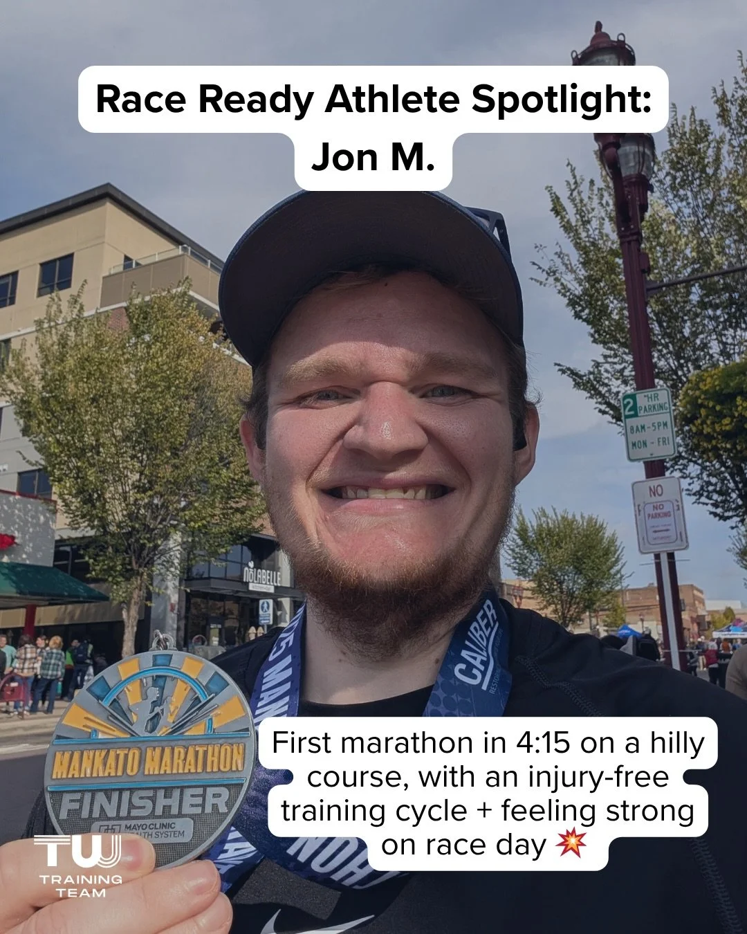 Training for your first marathon doesn&rsquo;t need to be a painful experience 🗣️

Yes, it&rsquo;s gonna require a good chunk of time. Yes, it&rsquo;s going to challenge you in new ways - mentally, physically, emotionally.

But you know what makes i