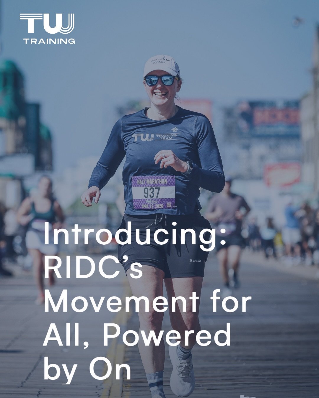 BIG NEWS! 🎉

I&rsquo;m incredibly honored that TW Training has been chosen as a vendor for RIDC&rsquo;s Movement for All Program (powered by @on) to provide 6 months of FREE run coaching to selected applicants! 🔥

This program is an investment in i
