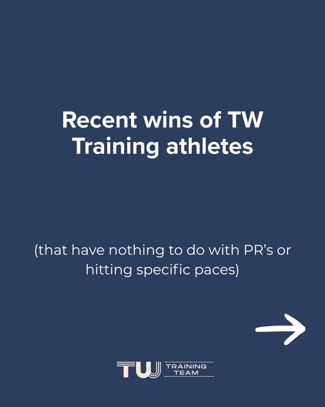 Don&rsquo;t forget to celebrate your wins along the way ‼️While snagging that new PR in a race is an amazing feeling, recognizing all the work and growth that got you there is even better. The race is one day&hellip;training is many days 🙂

Learning
