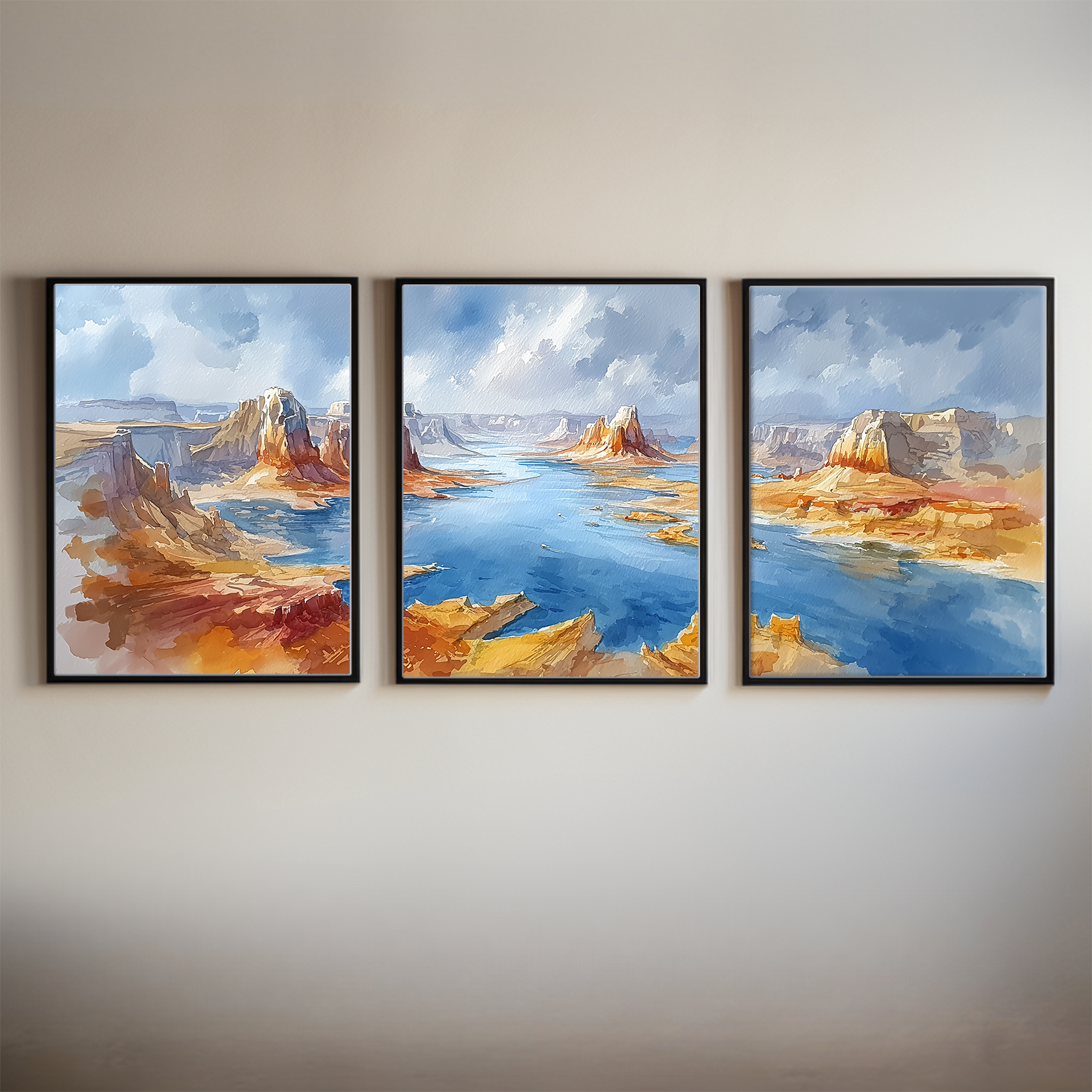 lake-powell-red-rock-canyon-utah-watercolor-triptych-wall-art-main-thumbnail.webp