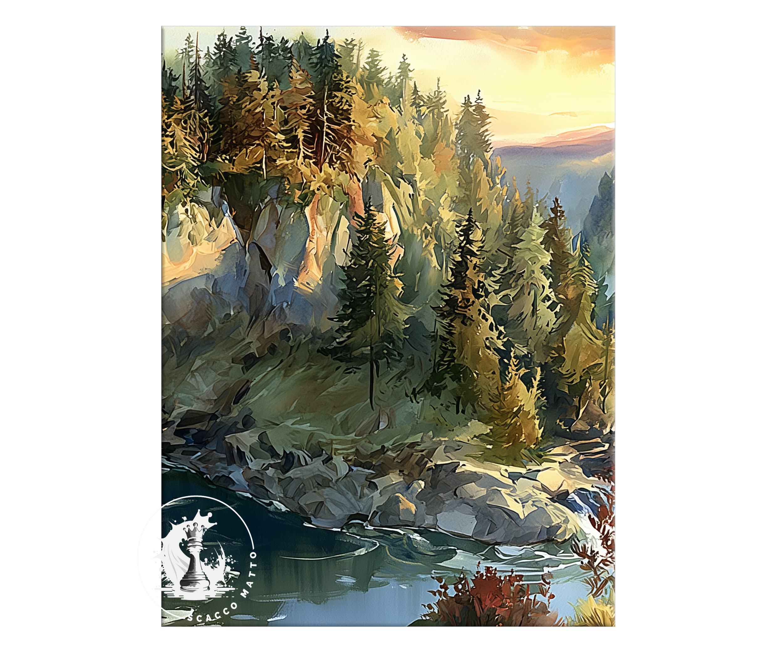 snoqualmie-falls-sunrise-watercolor-triptych-wall-art-set-of-3-washington-waterfall-prints-right-panel.webp
