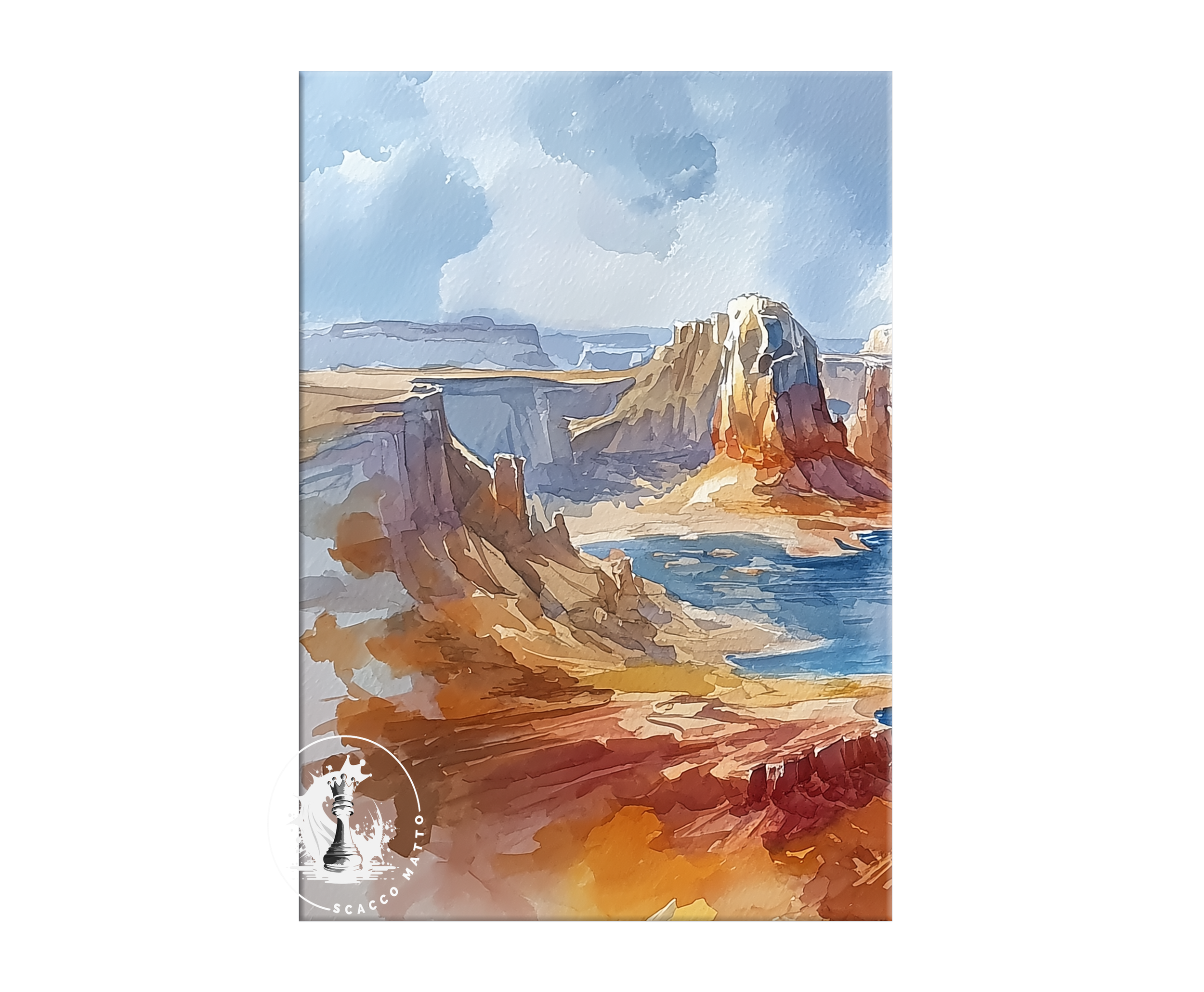 lake-powell-red-rock-canyon-utah-watercolor-triptych-wall-art-left-panel.webp