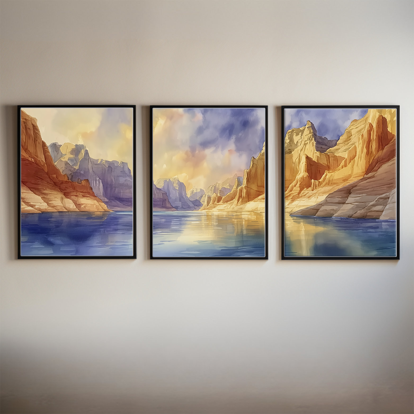lake-powell-and-glen-canyon-desert-lake-watercolor-triptych-wall-art-main-thumbnail.webp