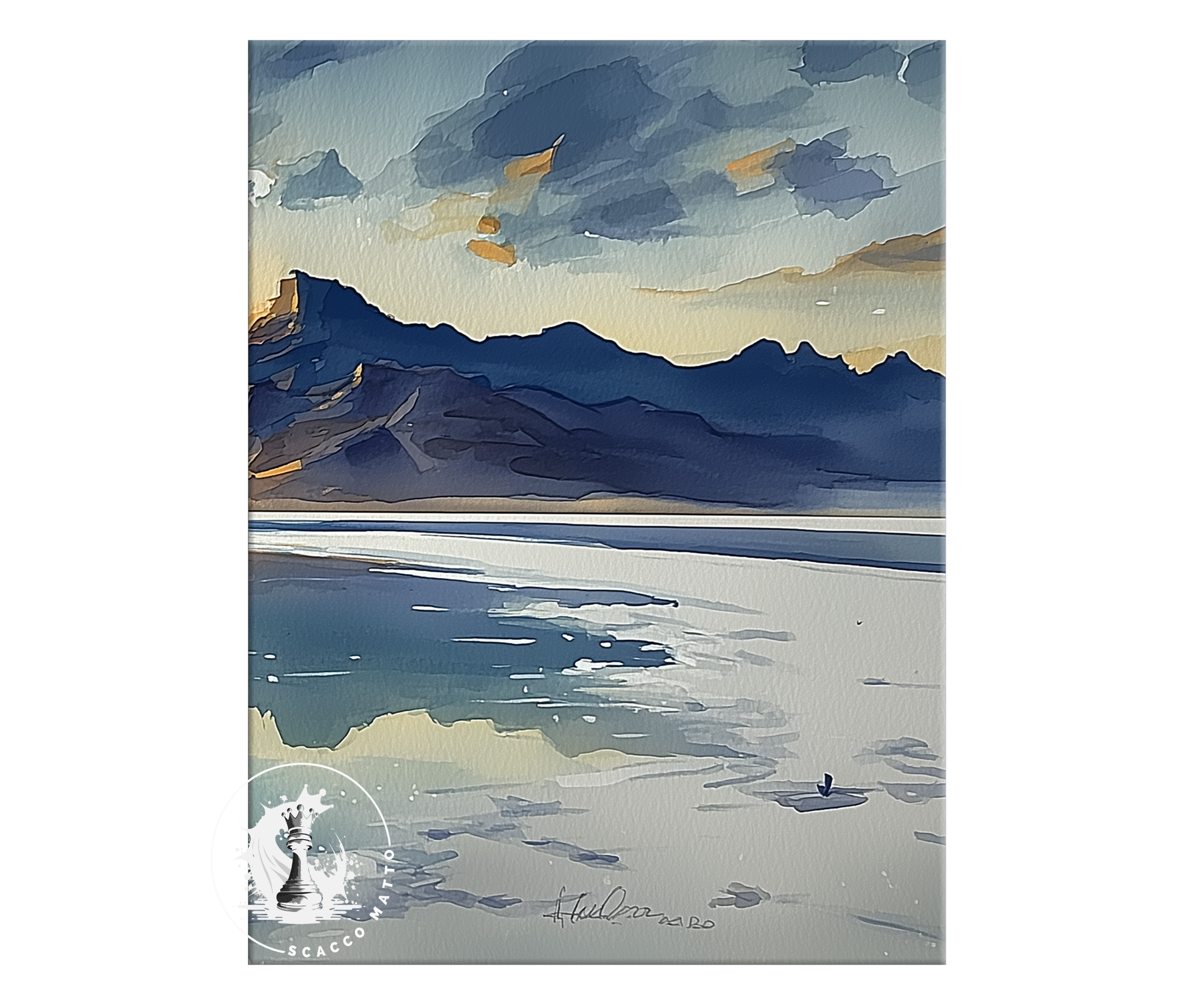 bonneville-salt-flats-sunset-utah-watercolor-triptych-wall-art-right-panel.webp