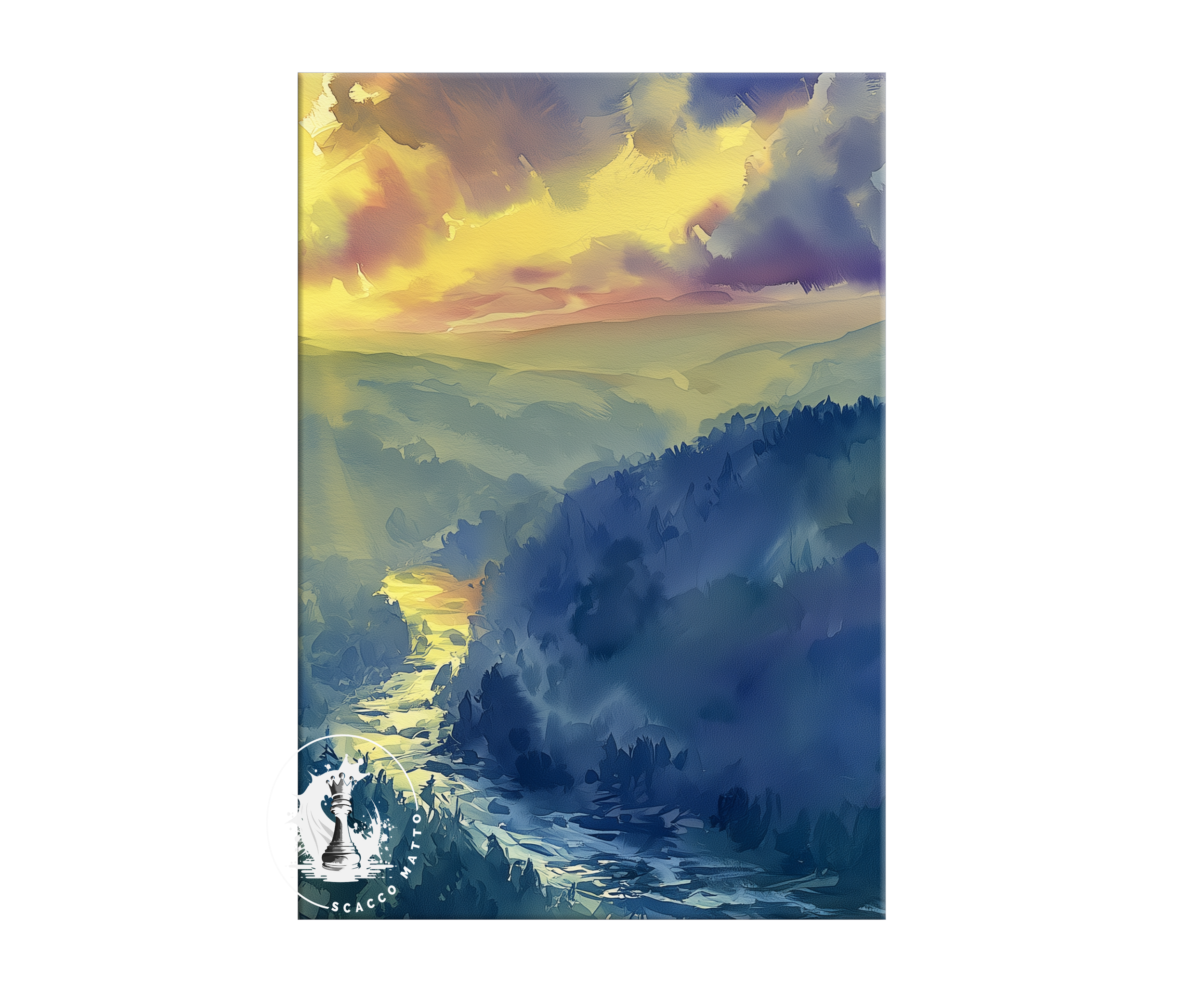 blue-ridge-mountain-river-north-carolina-watercolor-triptych-wall-art-middle-panel.webp
