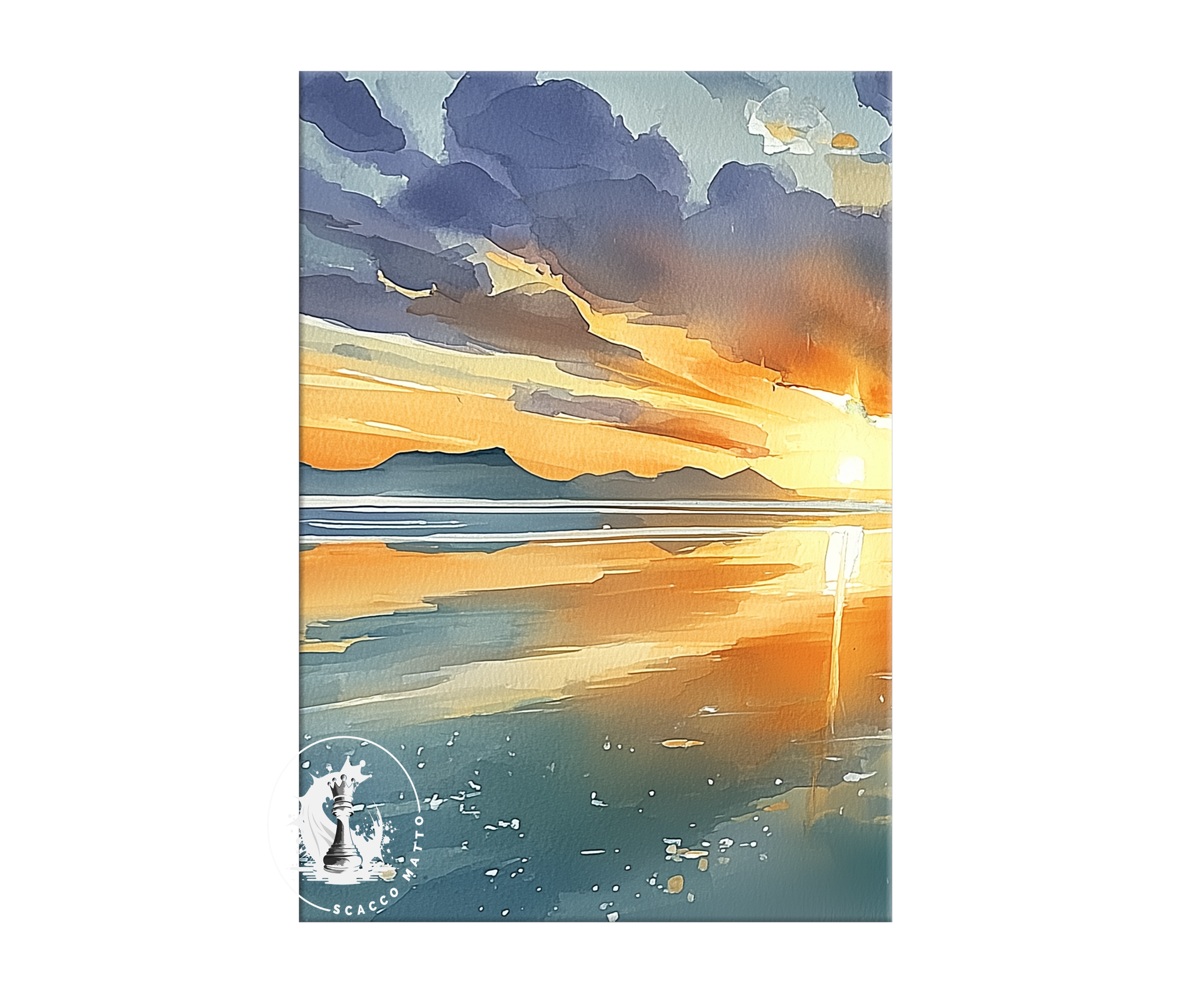 bonneville-salt-flats-sunset-utah-watercolor-triptych-wall-art-left-panel.webp