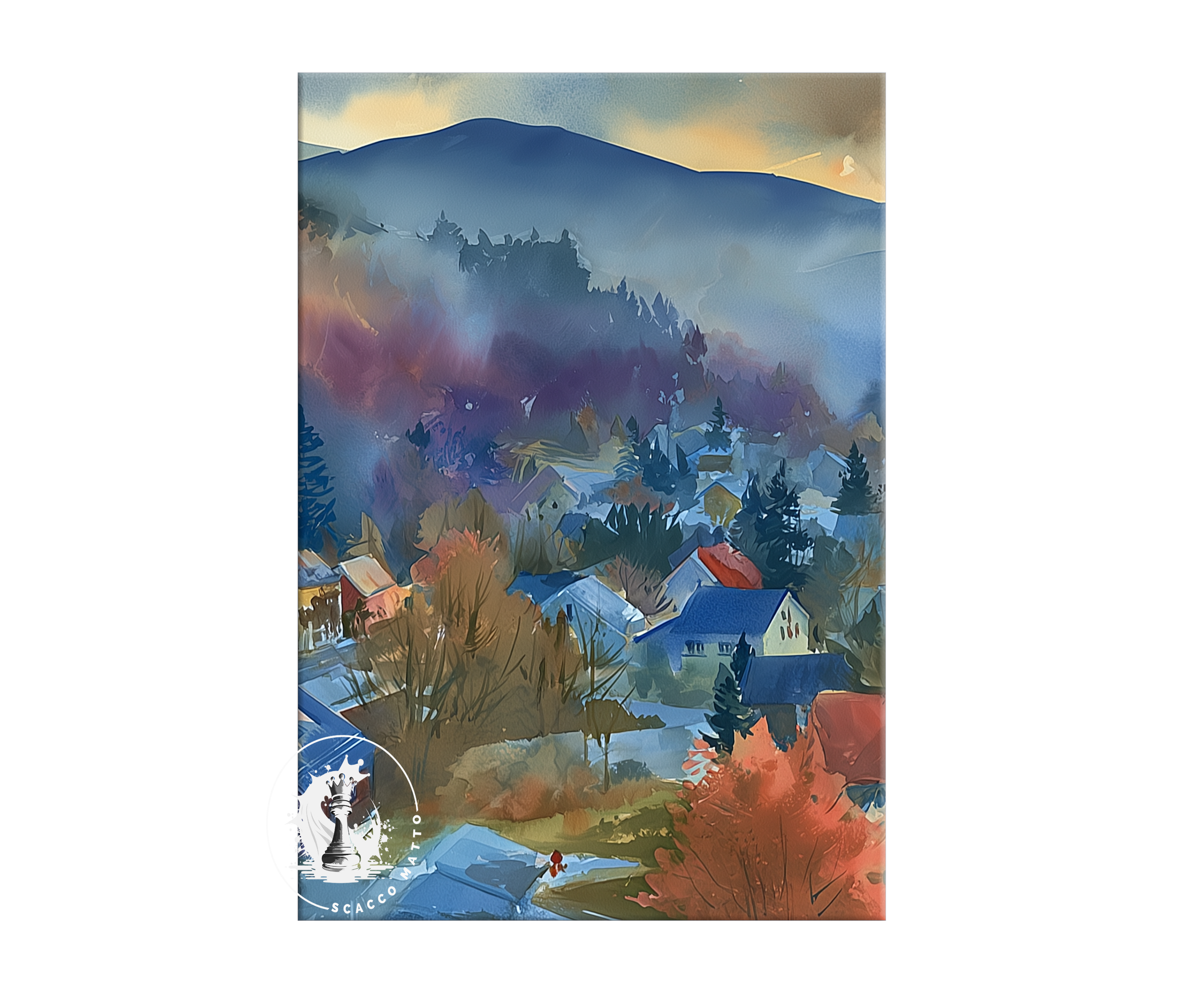 downtown-stowe-vermont-watercolor-triptych-wall-art-middle-panel.webp