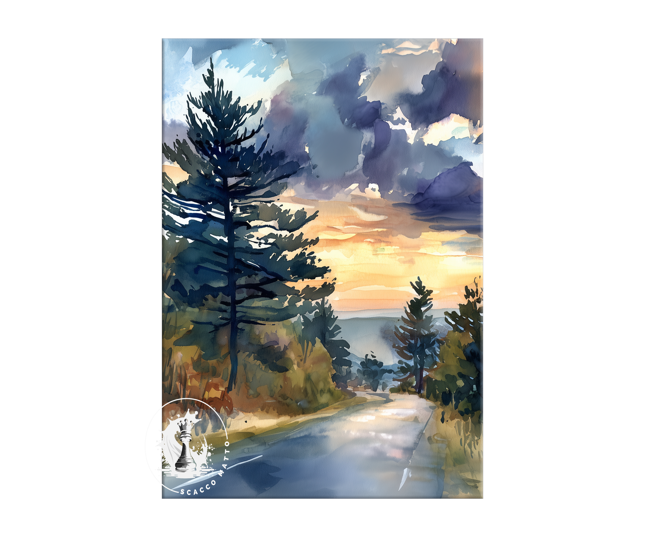 scenic-route-100-vermont-autumn-watercolor-triptych-wall-art-left-panel.webp