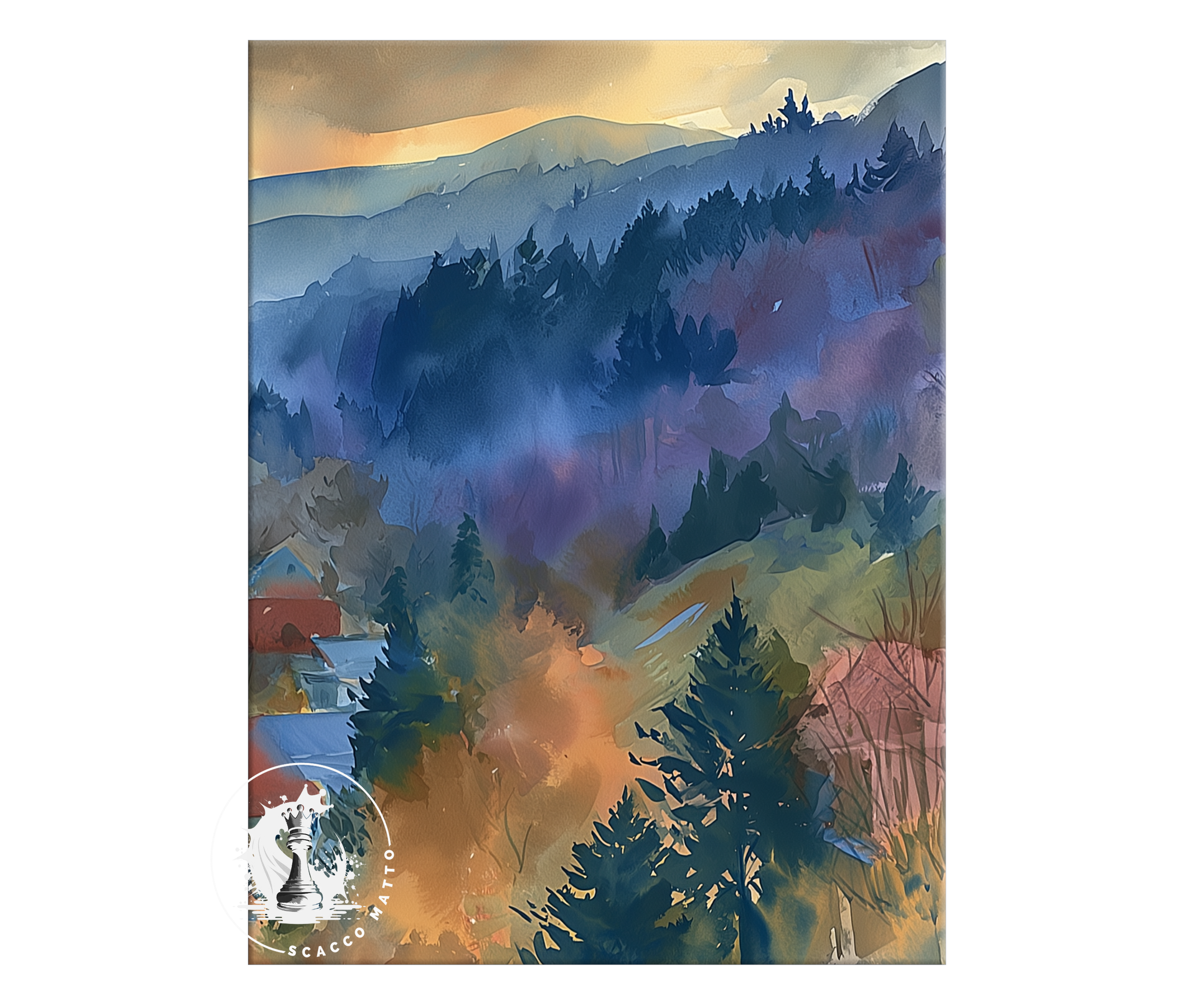 downtown-stowe-vermont-watercolor-triptych-wall-art-right-panel.webp