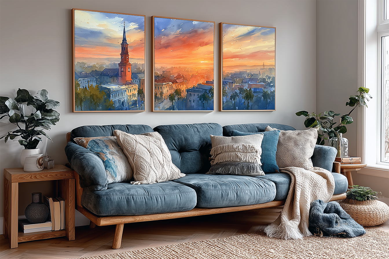 charleston-harbor-south-carolina-watercolor-triptych-wall-art-angle-living-room.webp