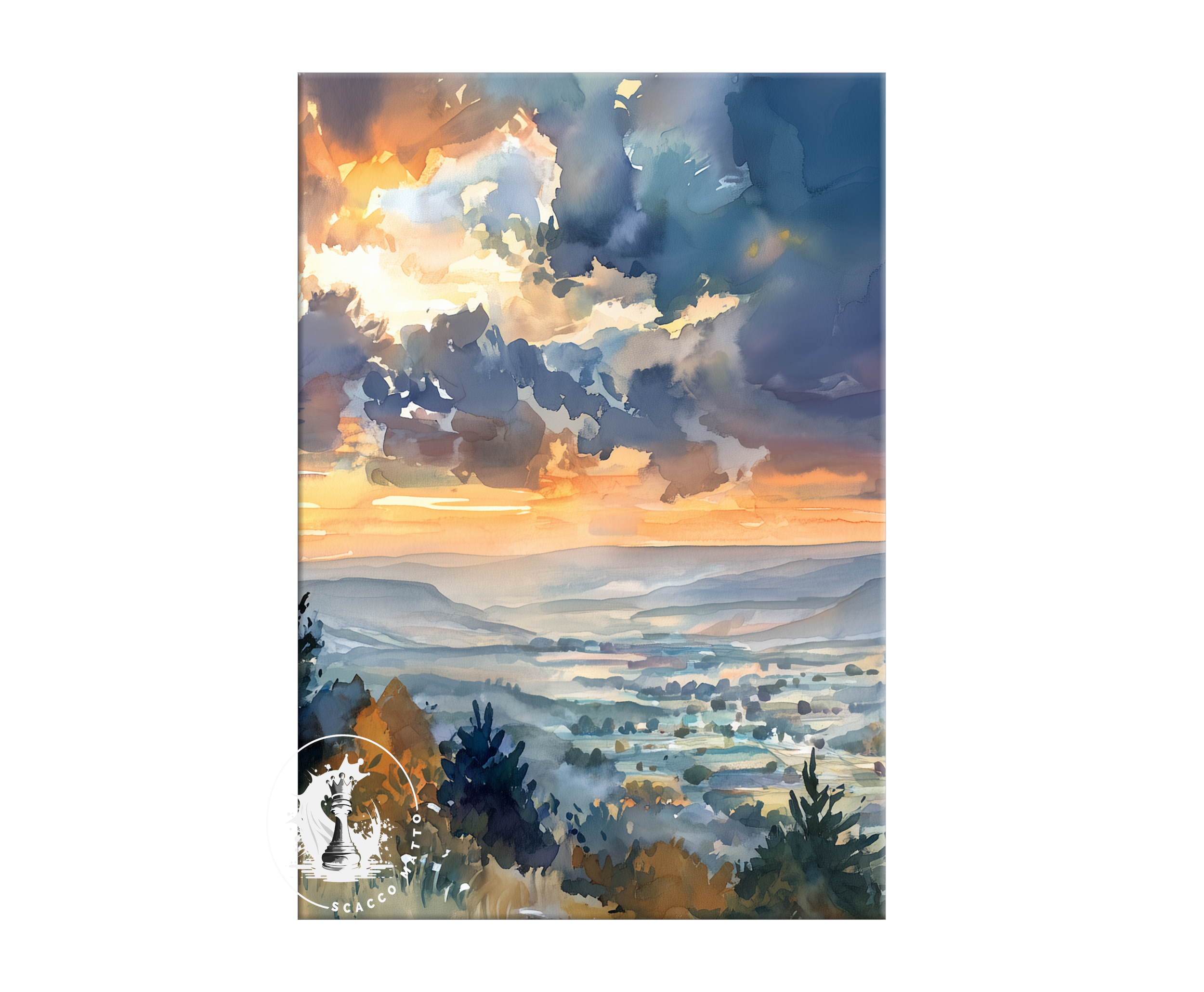 scenic-route-100-vermont-autumn-watercolor-triptych-wall-art-middle-panel.webp
