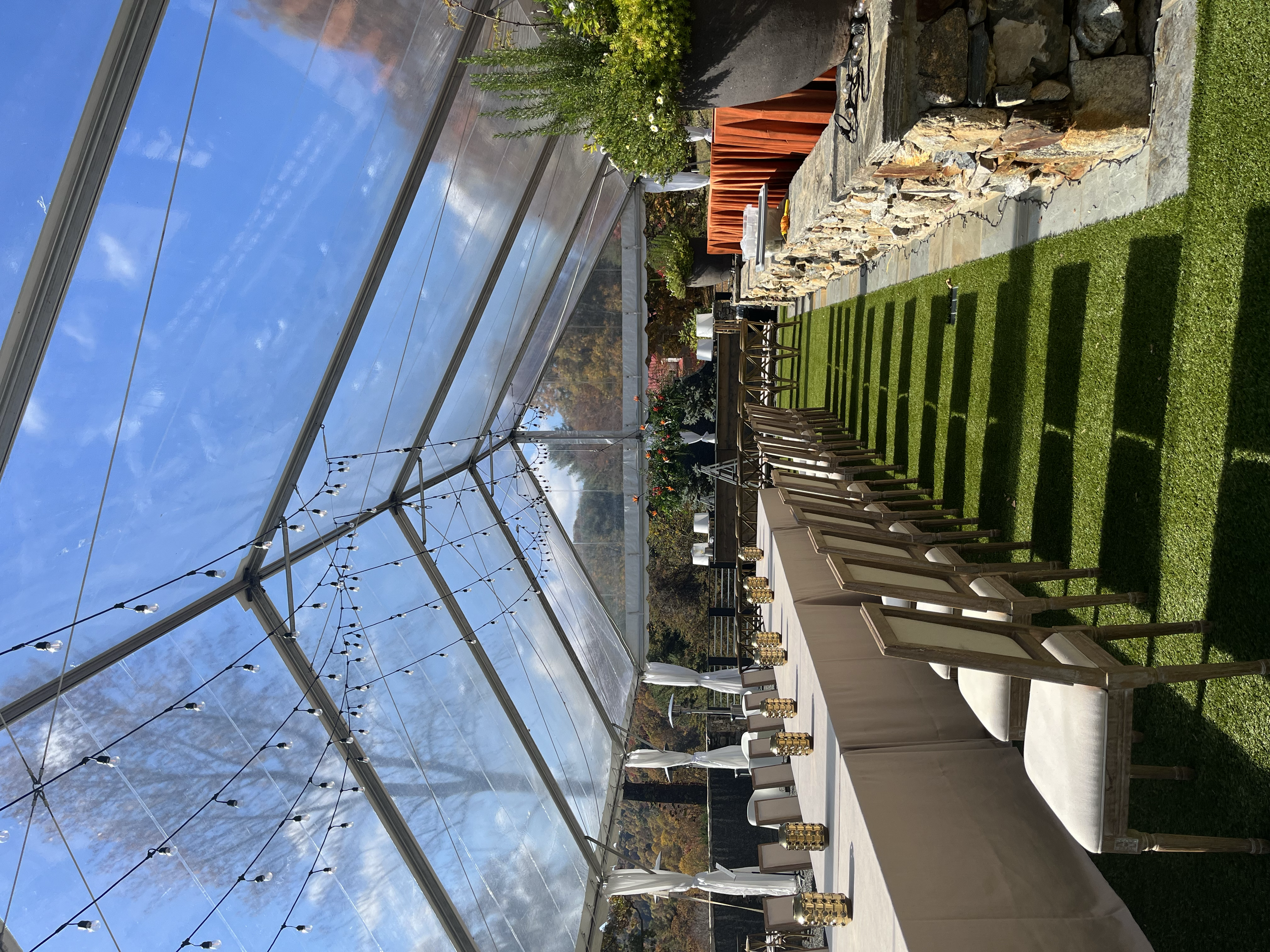 5 course tasting wedding with options for 30 guests