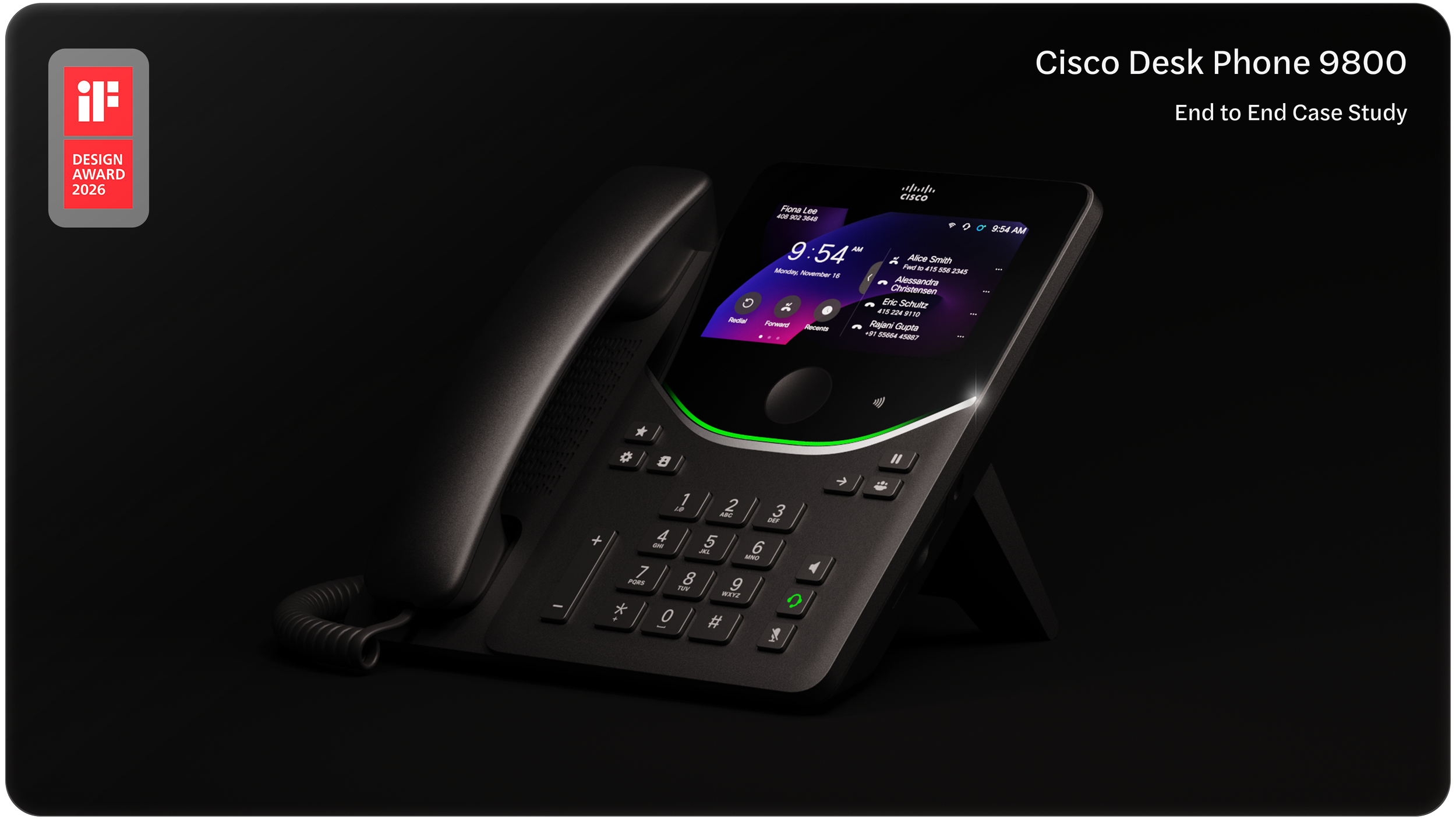 Cisco 9800 Series Desk Phones