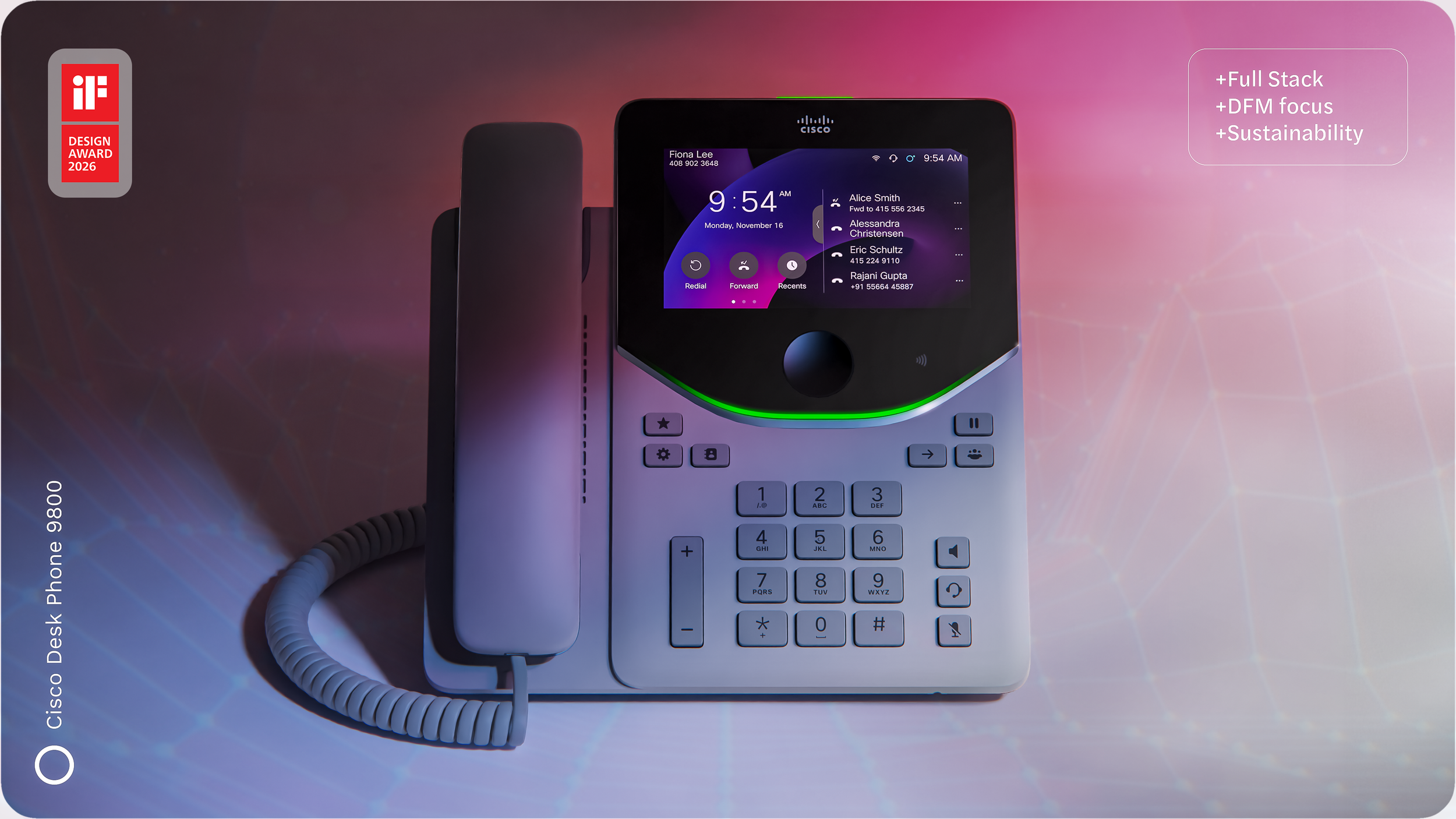 Cisco 9800 Series Desk Phones