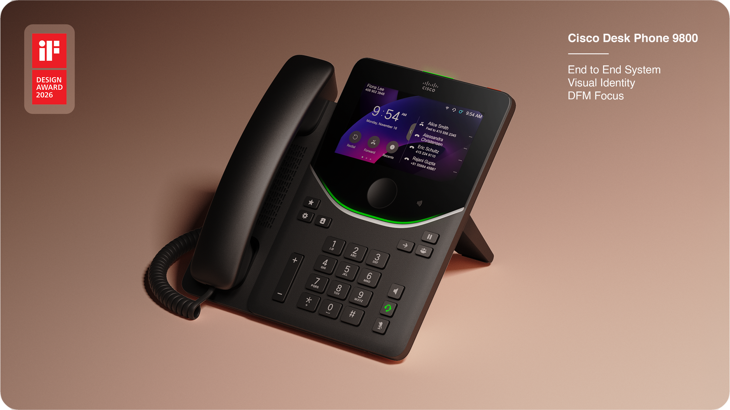 Cisco 9800 Series Desk Phones