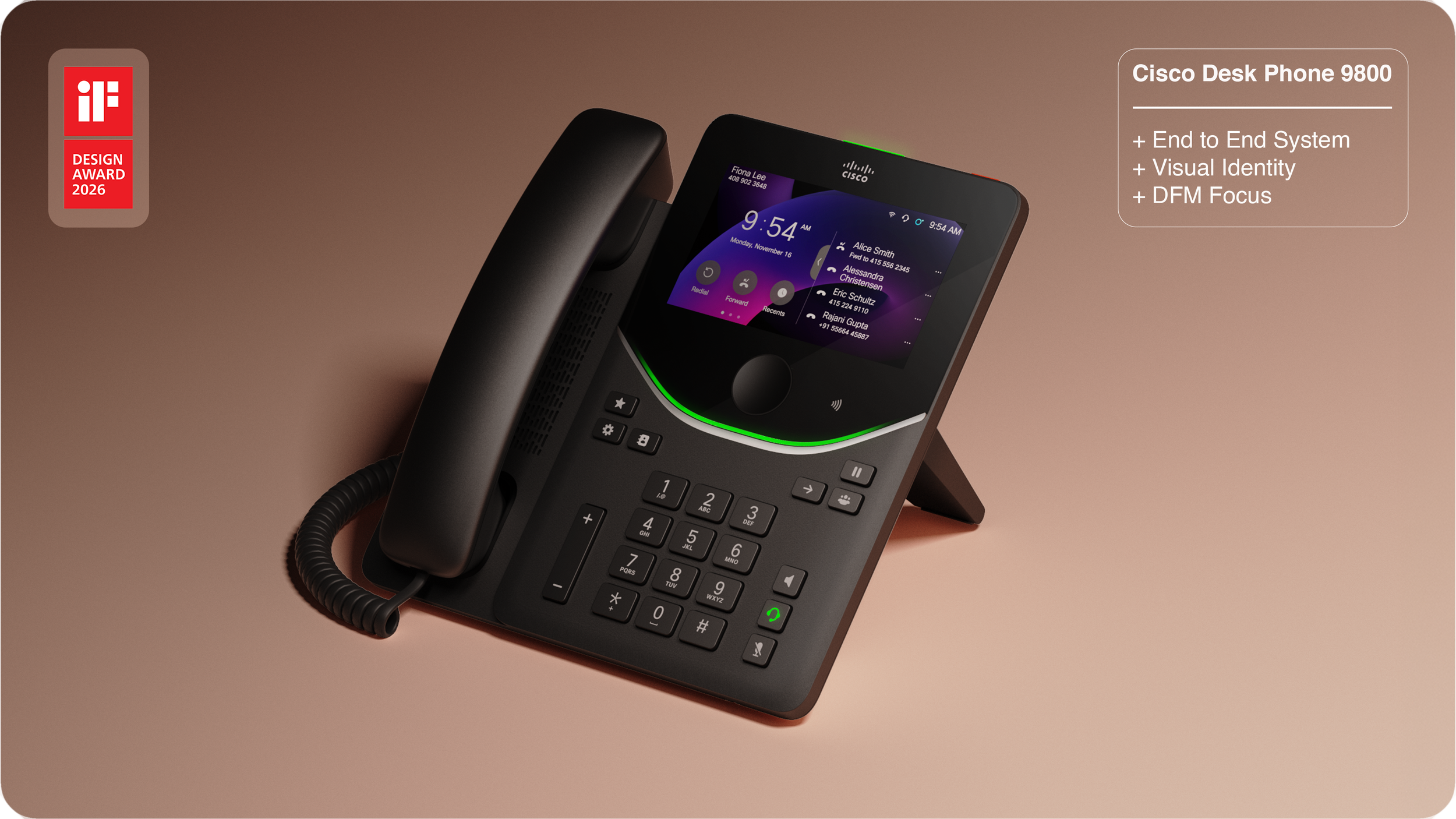 Cisco 9800 Series Desk Phones