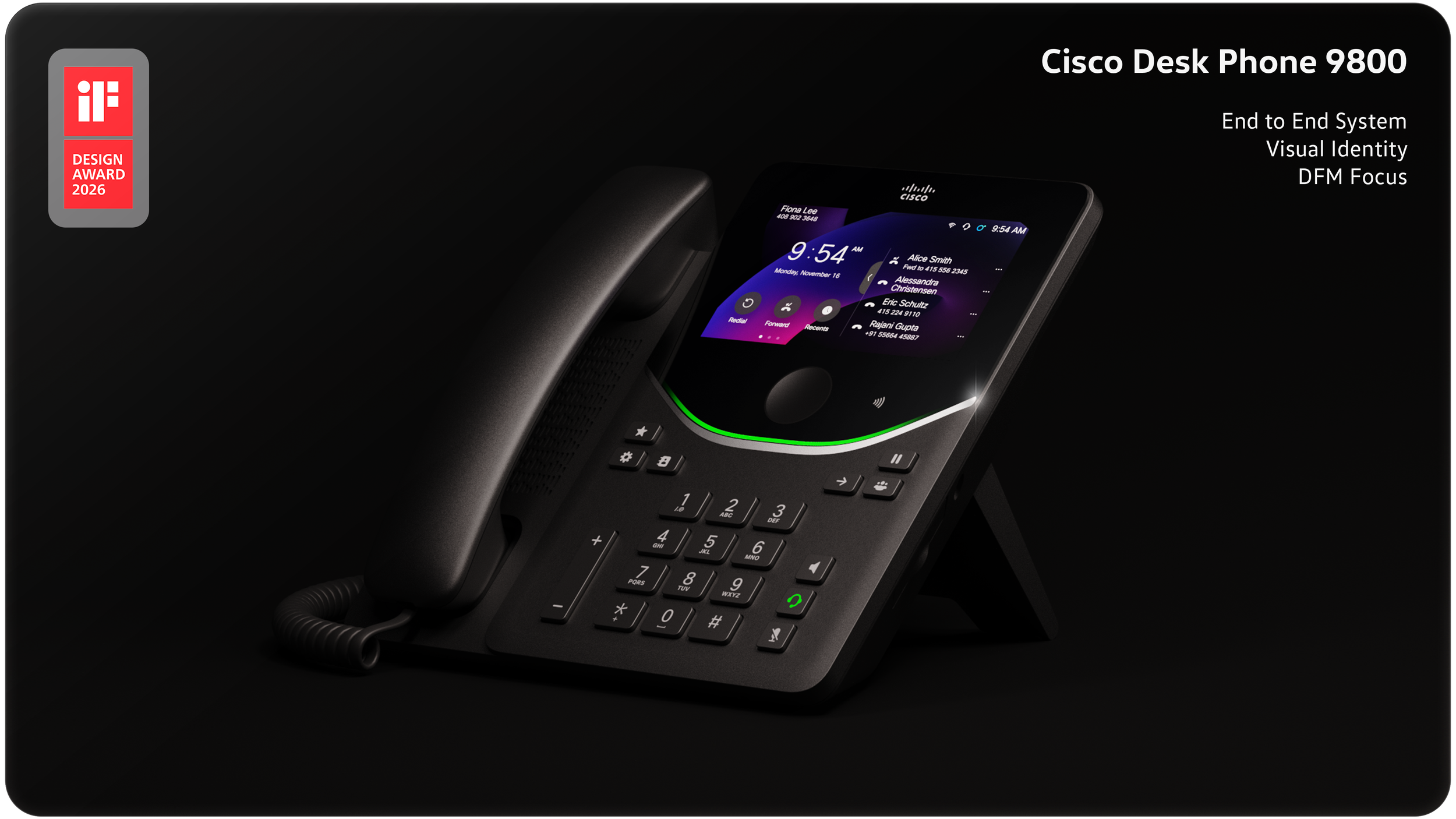 Cisco 9800 Series Desk Phones