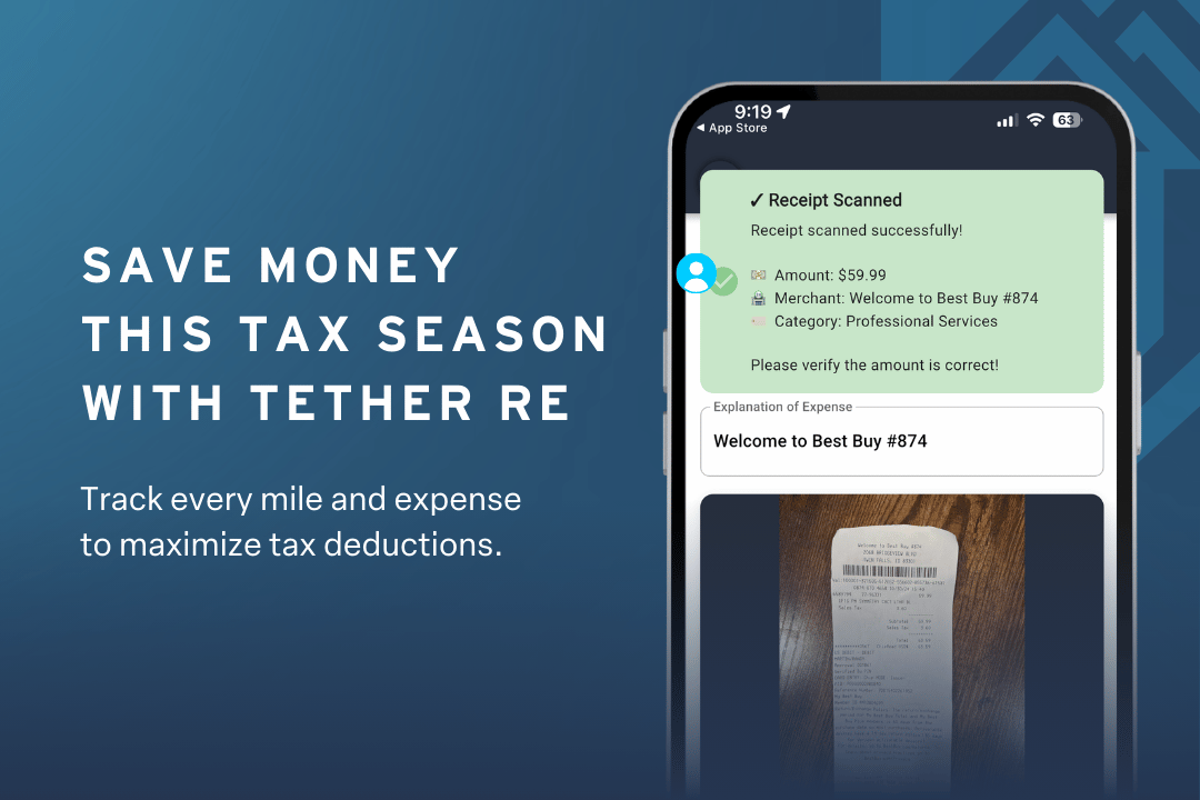 How Tether RE Helps You Save Money During Tax Season