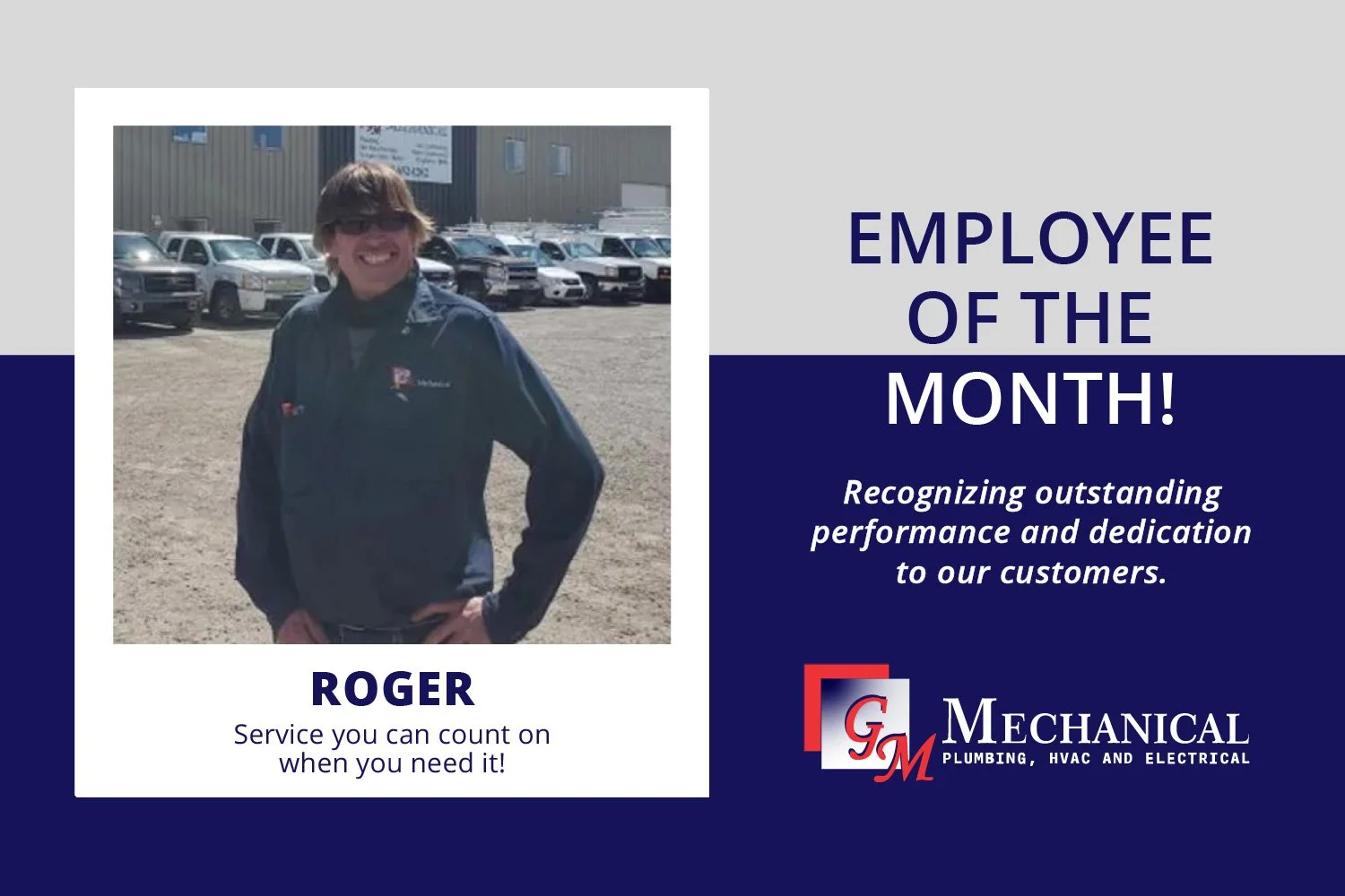Meet Roger: A Pillar of G.M. Mechanical for Over 25 Years