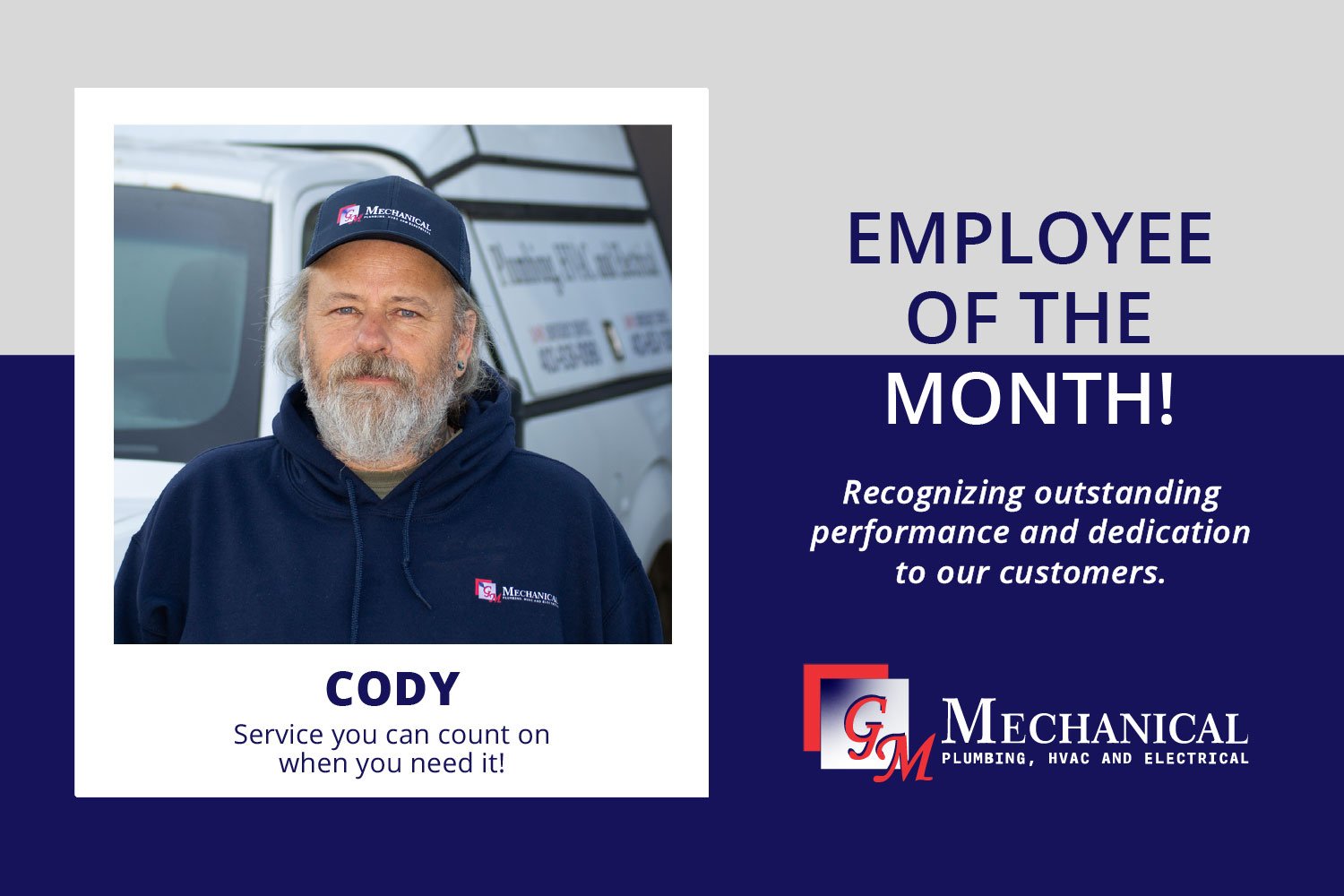 Employee Spotlight: Cody — Bringing Trusted Light Commercial Installs, Ductwork &amp; Commercial HVAC Maintenance to the Foothills
