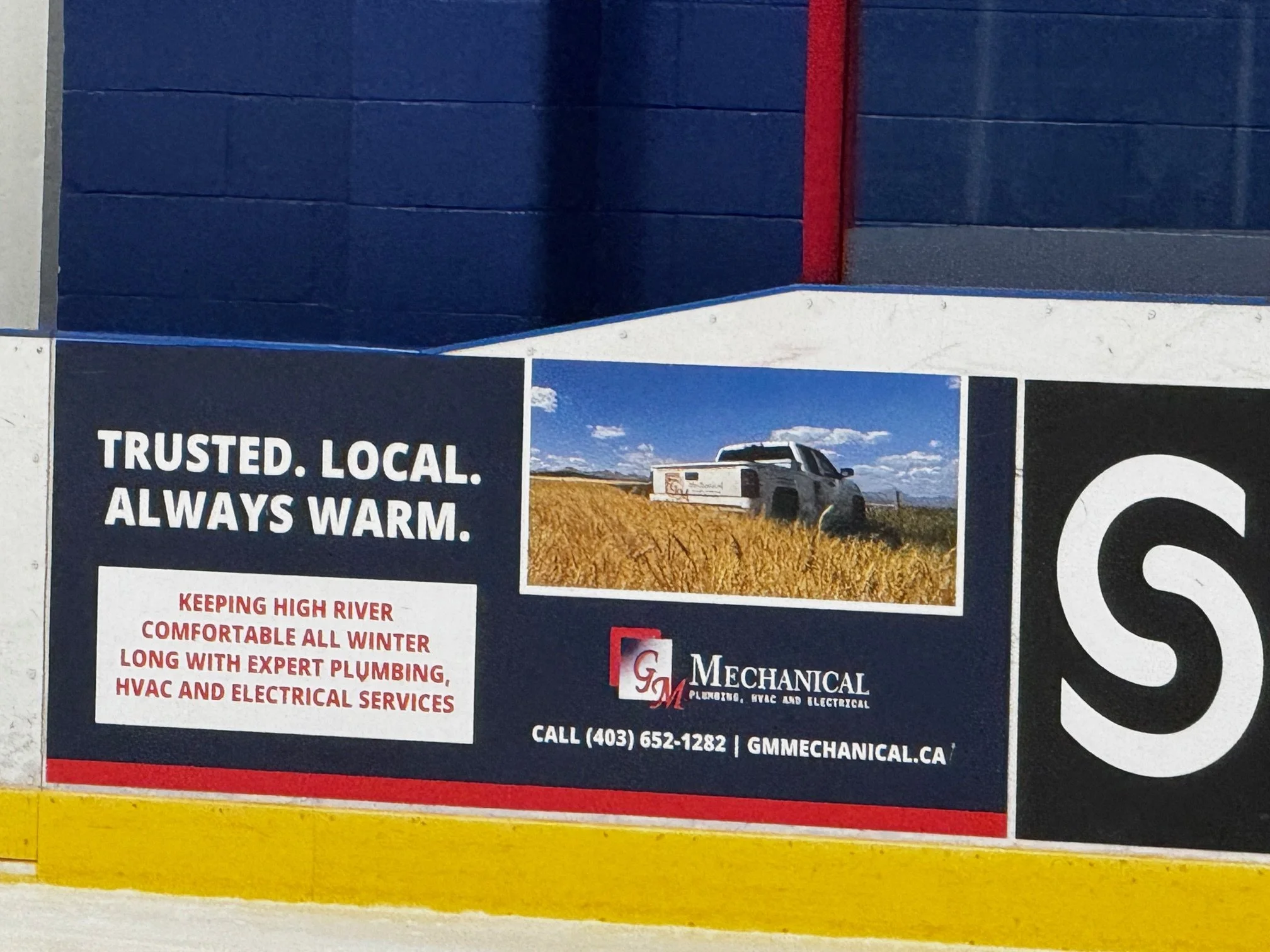 High River Flyers Rink Advertising Board September 2025.jpeg