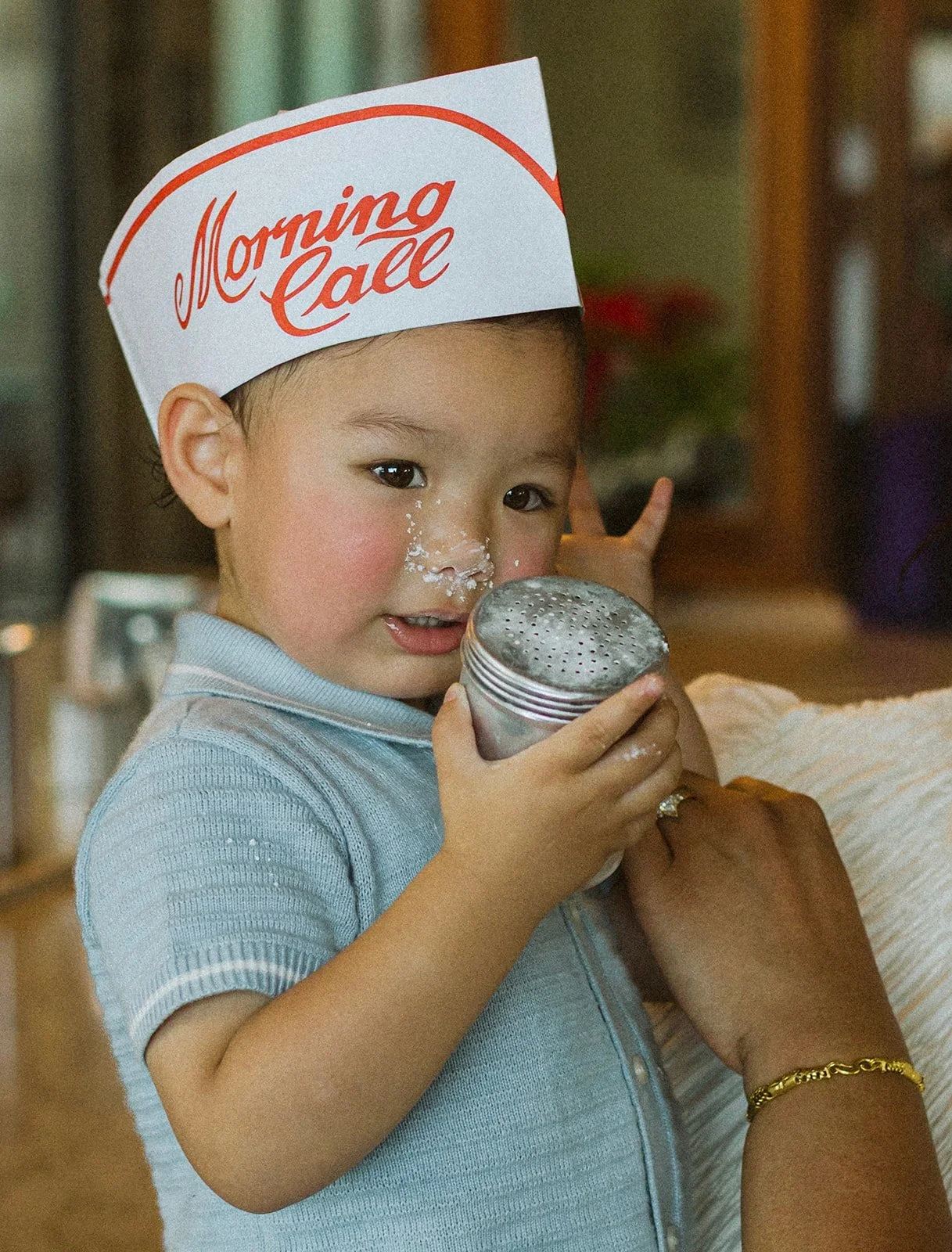 New Orleans beignet family session